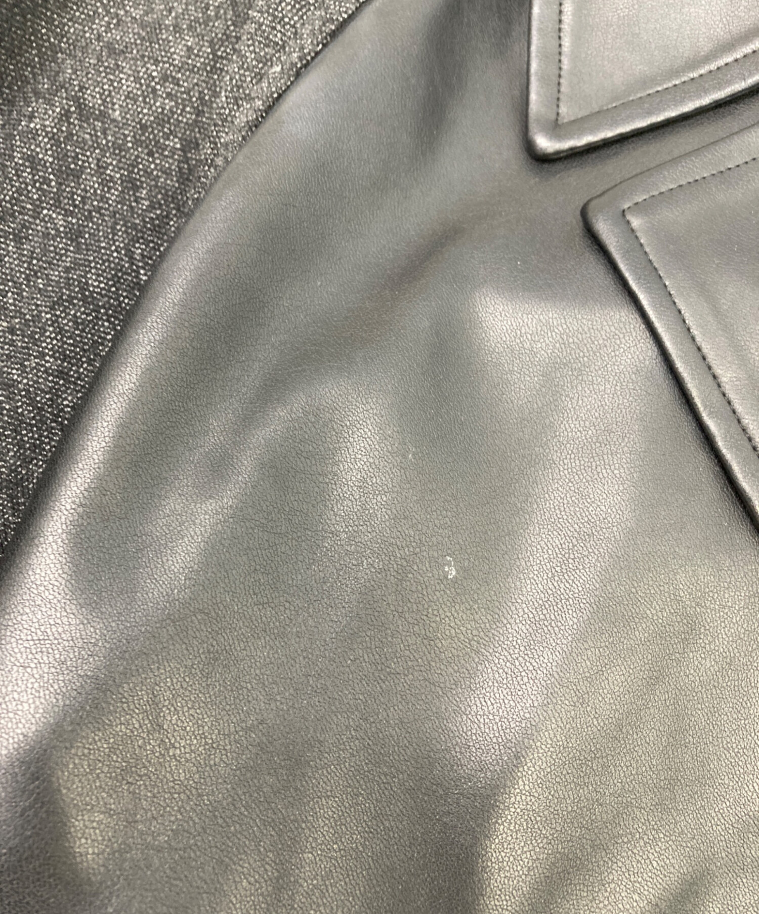 中古・古着通販】MAISON SPECIAL (メゾンスペシャル) フェイクレザー