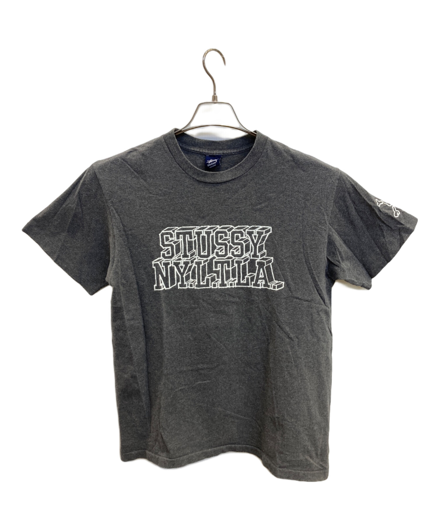 中古・古着通販】stussy (ステューシー) Tシャツ グレー サイズ:M