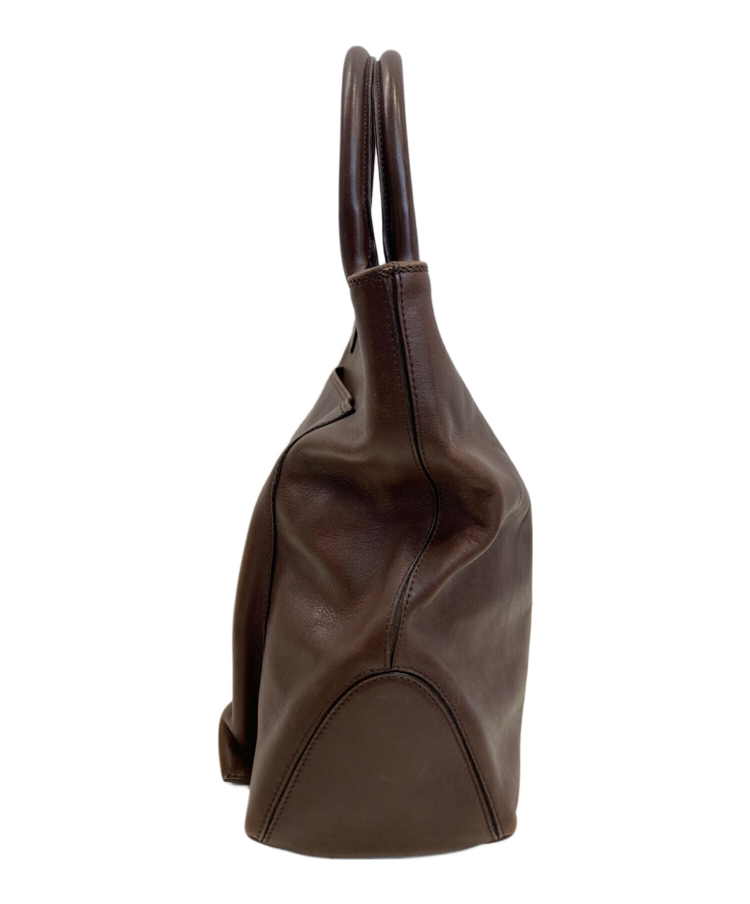 中古・古着通販】GHERARDINI (ゲラルディーニ) レザーハンドバッグ 