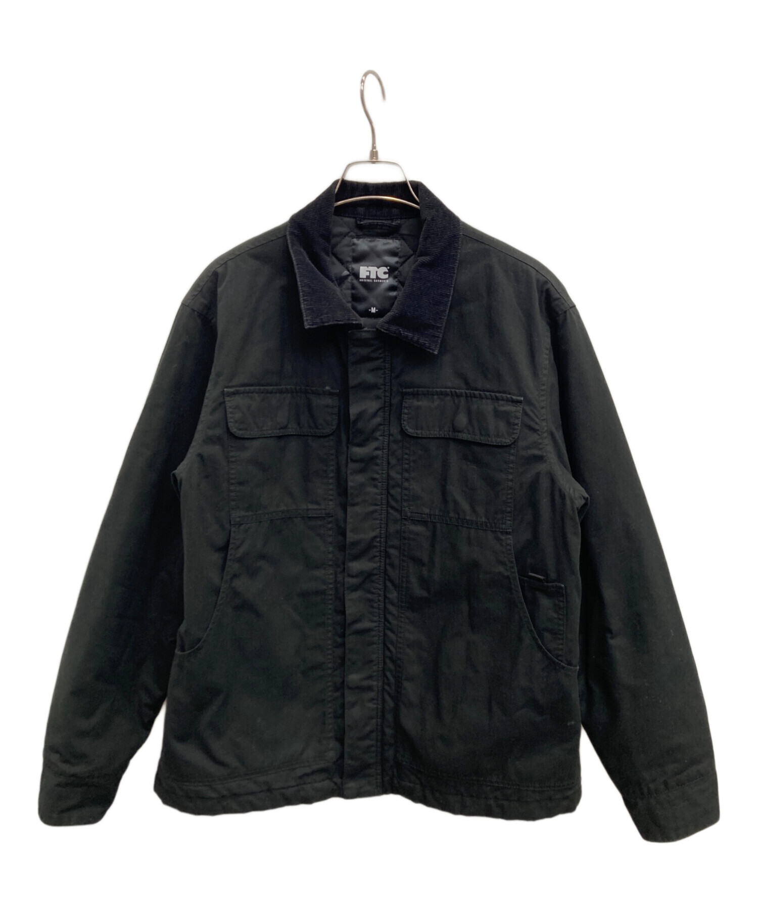 中古・古着通販】FTC (エフティーシー) FIELD HUNTING JACKET ブラック