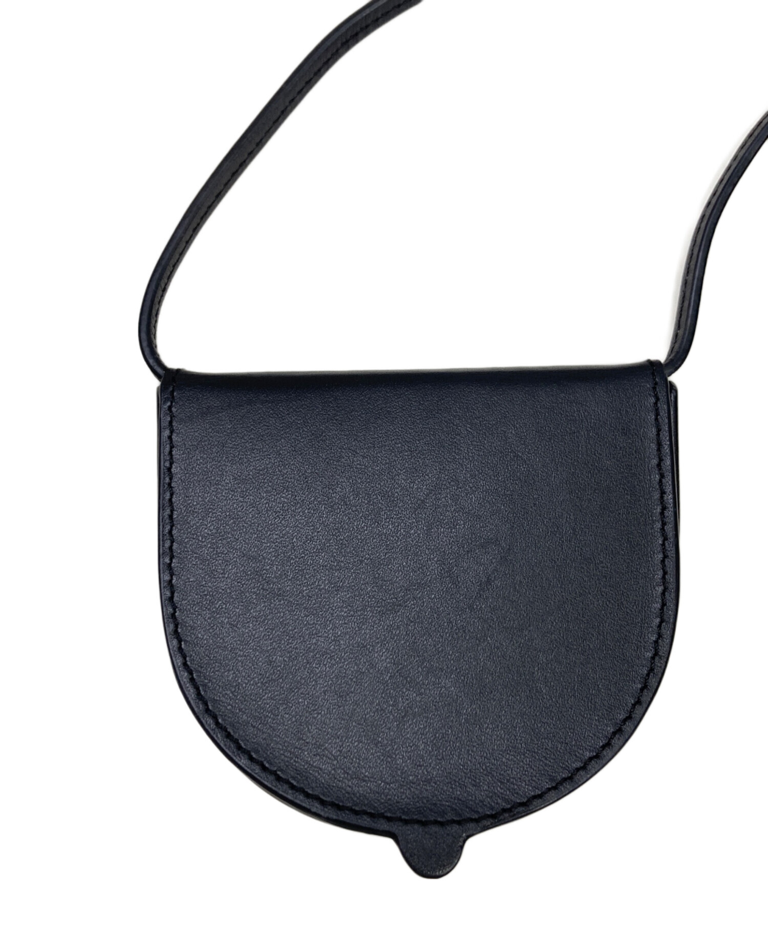 中古・古着通販】LOEWE (ロエベ) レザーコインケース ブラック 