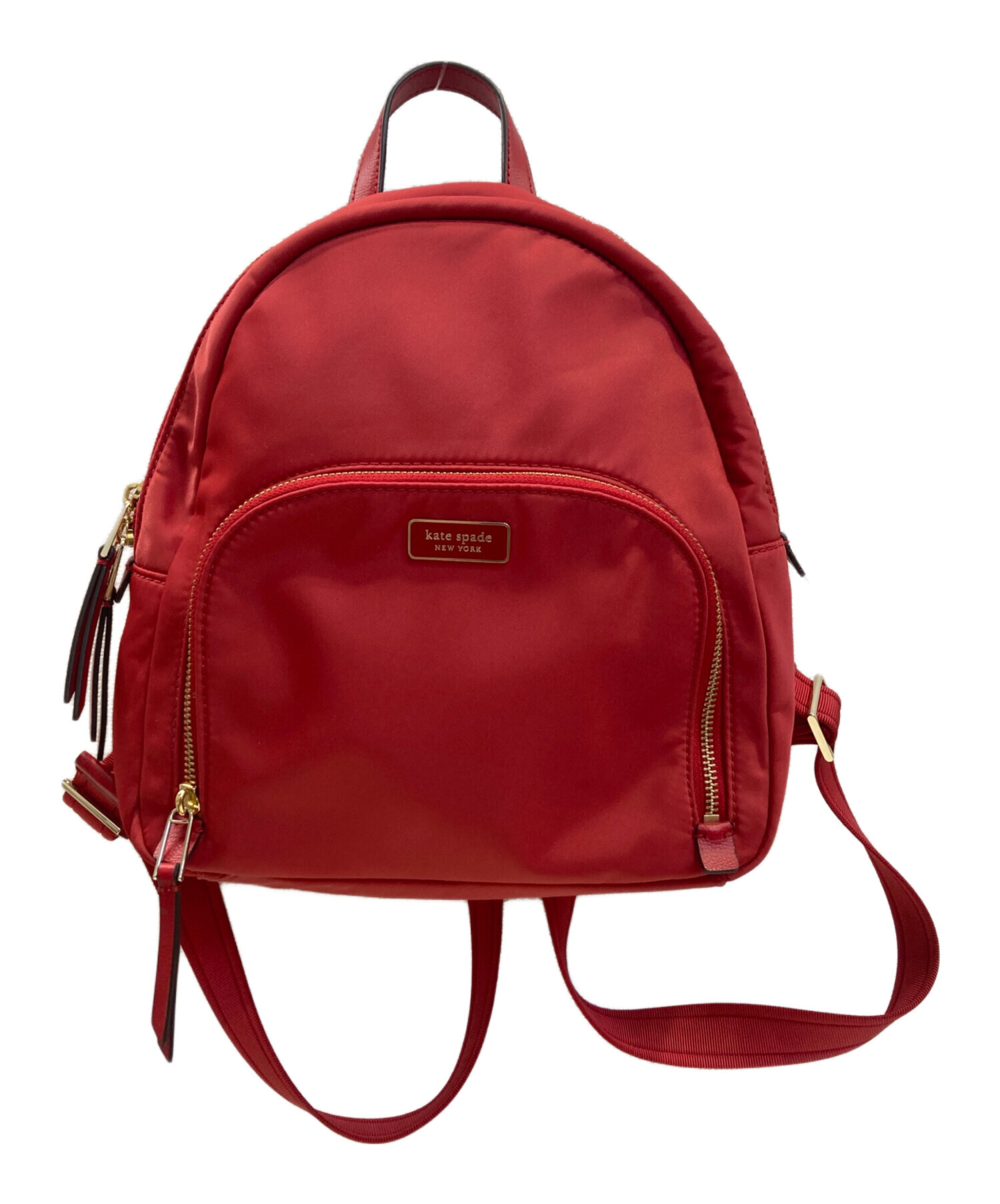 美品☆kate spade☆ケイトスペード☆リュック☆ナイロンリュック☆赤