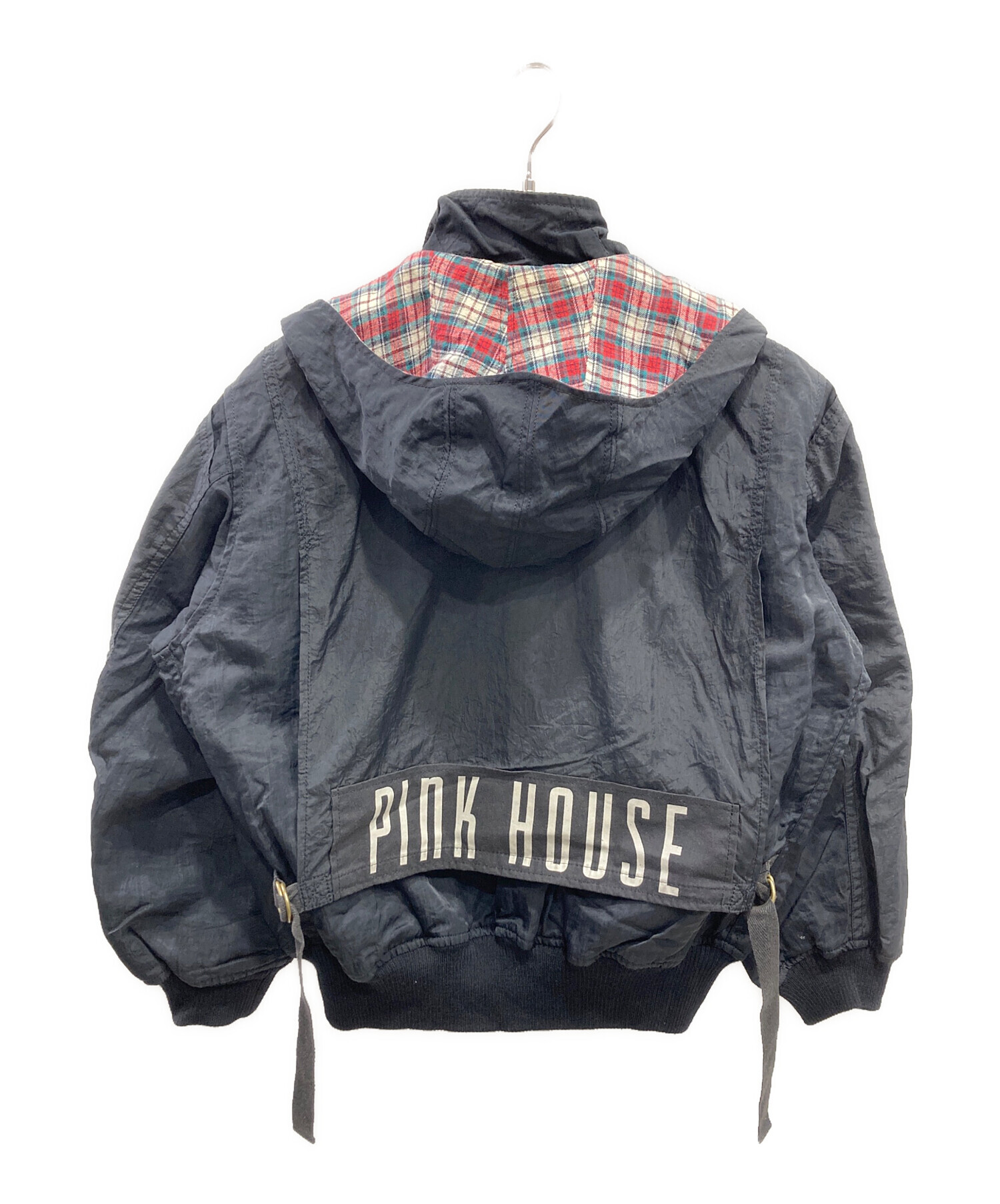 90s PINK HOUSE ヴィンテージ フライトジャケット 00s Y2K 中古・古着通販】PINK HOUSE (ピンクハウス) ジャケット レッド サイズ