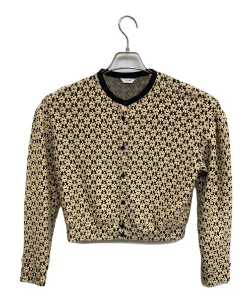 中古・古着通販】CLANE (クラネ) 3D FLOWER LACE CARDIGAN ベージュ