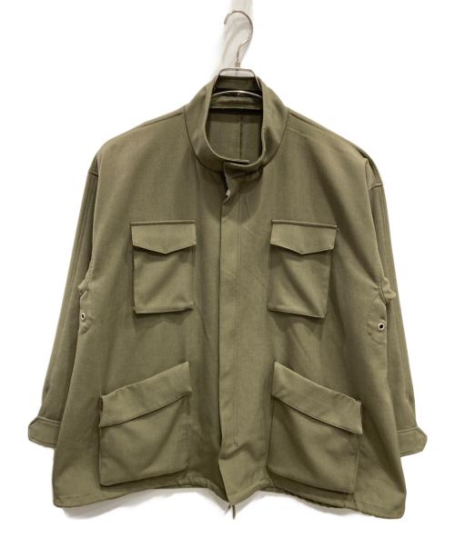 【今期大注目！】短丈！90s vintage MA-1 L ノームコア カーキ 中古・古着通販】NO ID. (ノーアイディー) M-65typeBIGショート