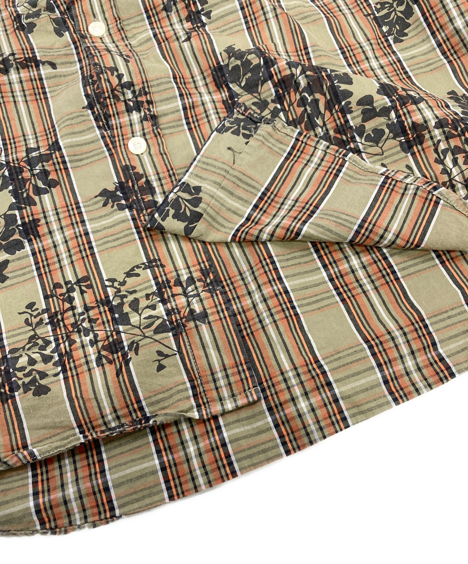 中古・古着通販】stussy (ステューシー) シャツ ブラウン サイズ:M