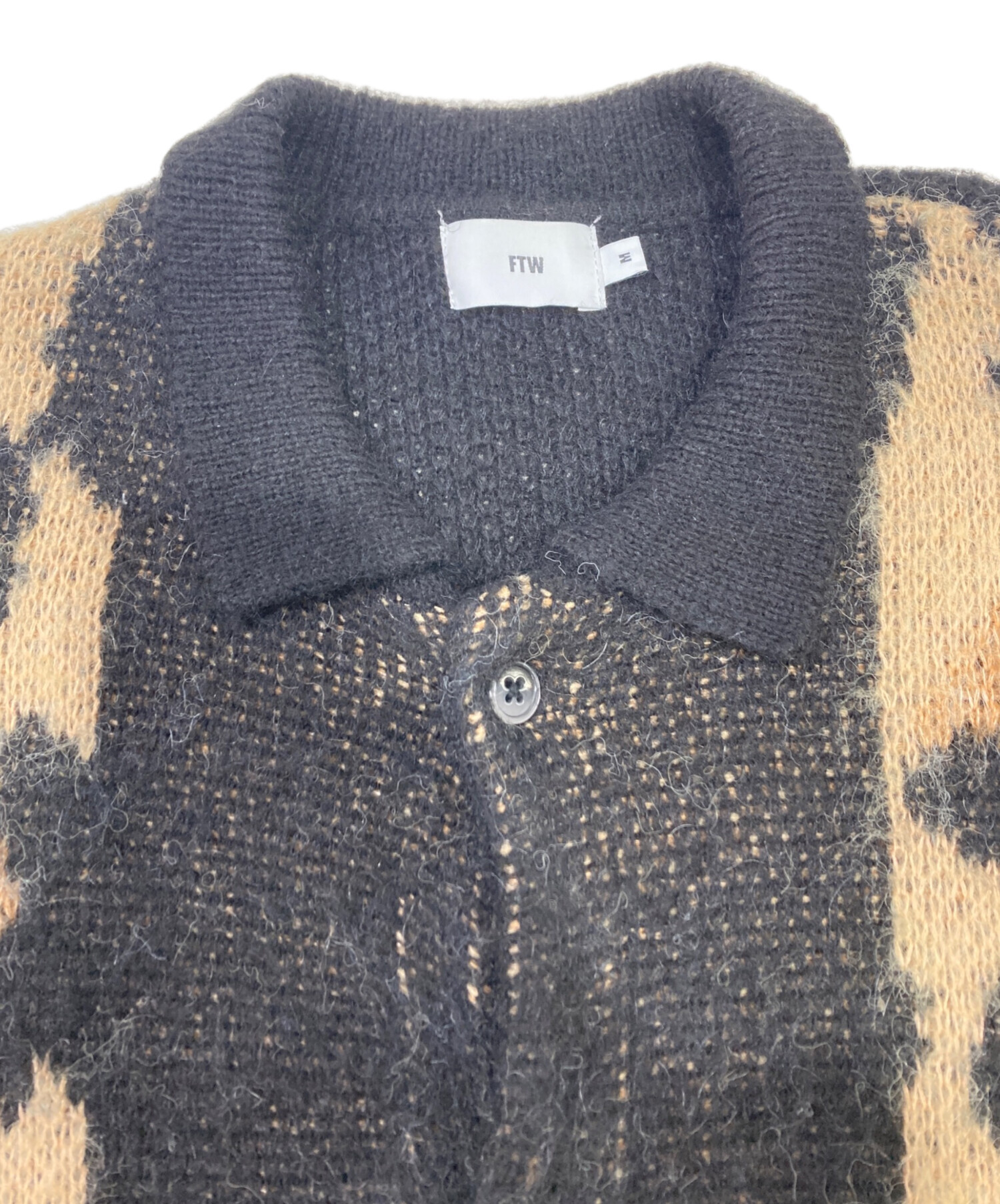 中古・古着通販】FTW (エフティーダブリュー) MOHAIR SHIRT CARDIGAN 