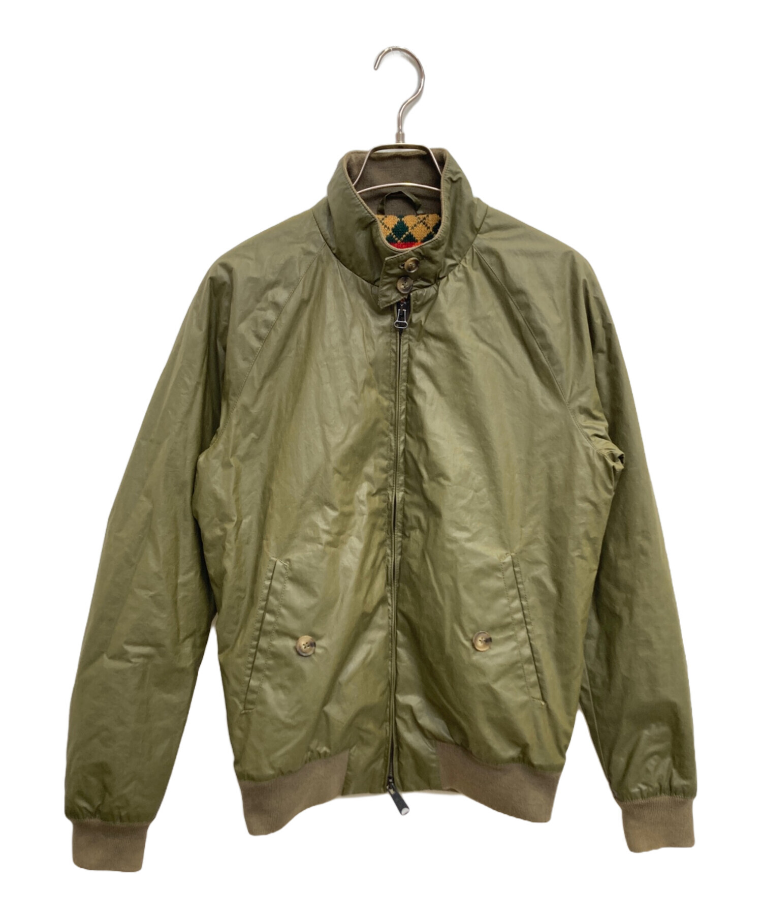 中古・古着通販】BARACUTA (バラクータ) ハリントンジャケット カーキ