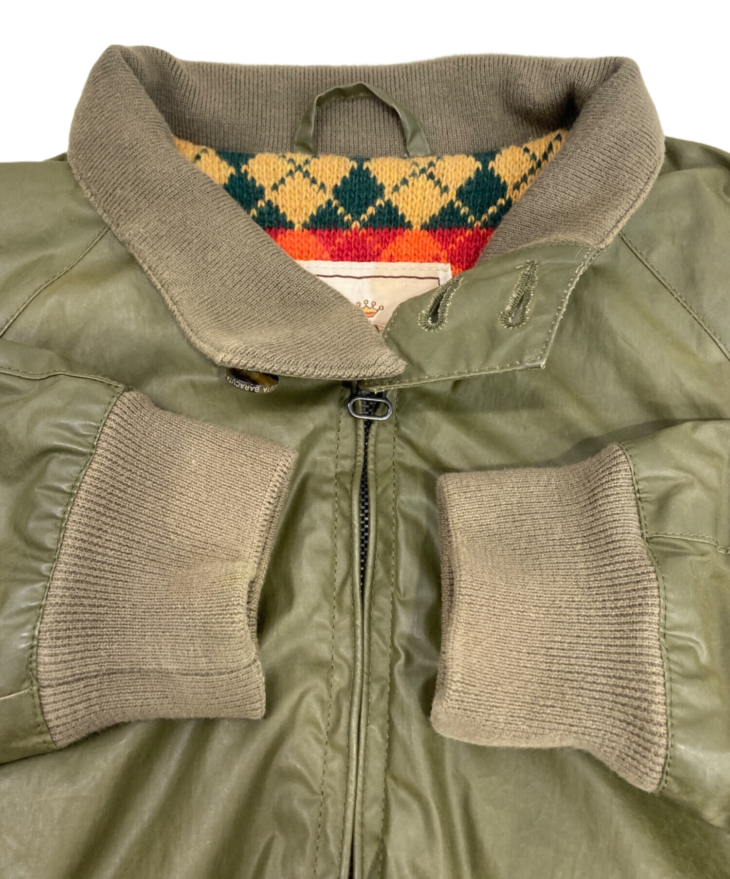 中古・古着通販】BARACUTA (バラクータ) ハリントンジャケット カーキ