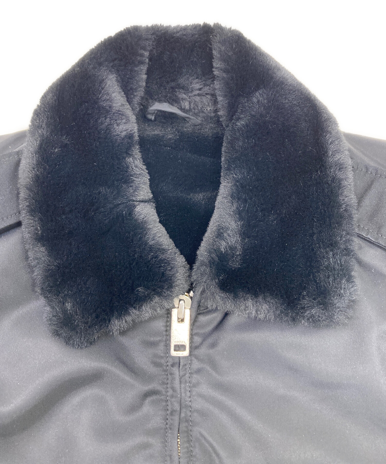 中古・古着通販】DIESEL (ディーゼル) フライトジャケット ブラック