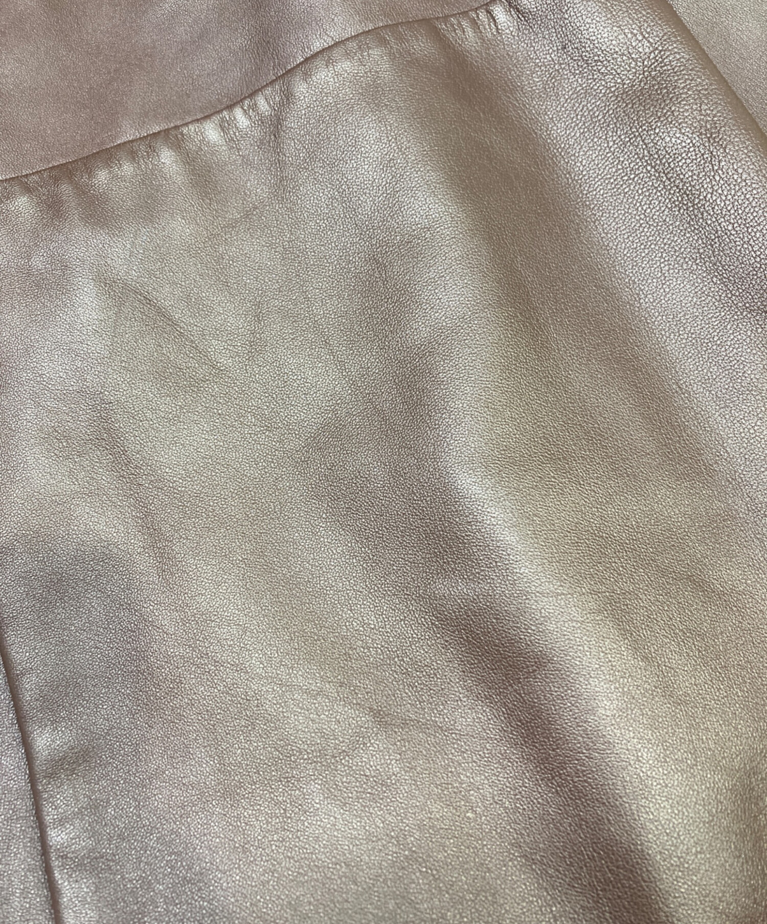 美品⁂ダーマコレクション⁂ラムレザージャケットコート　ドローコード　ブラウン　M 美品⁂ダーマコレクション⁂ラムレザージャケットコート ドローコード