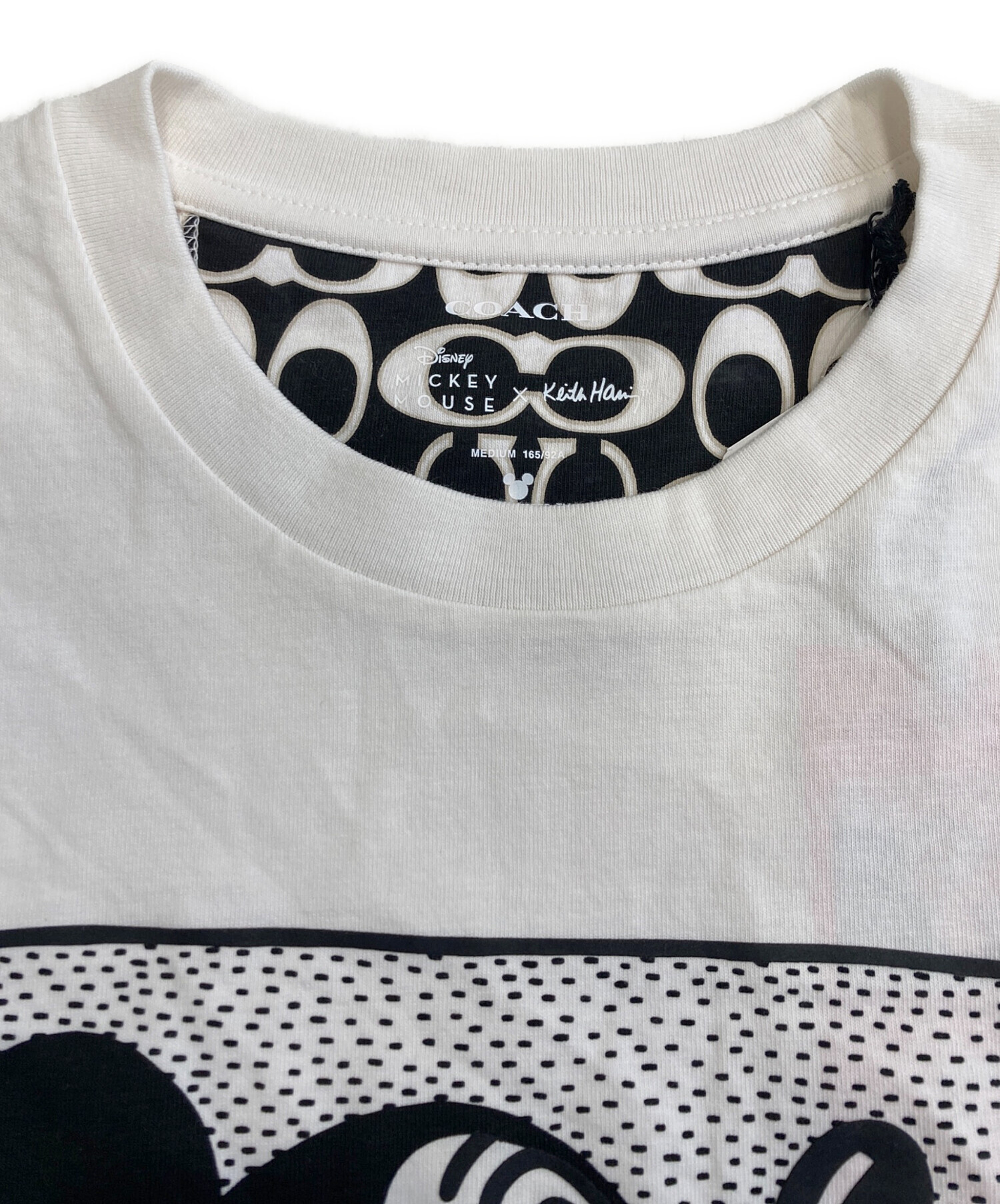 中古・古着通販】COACH (コーチ) Tシャツ ホワイト サイズ:M 未使用品