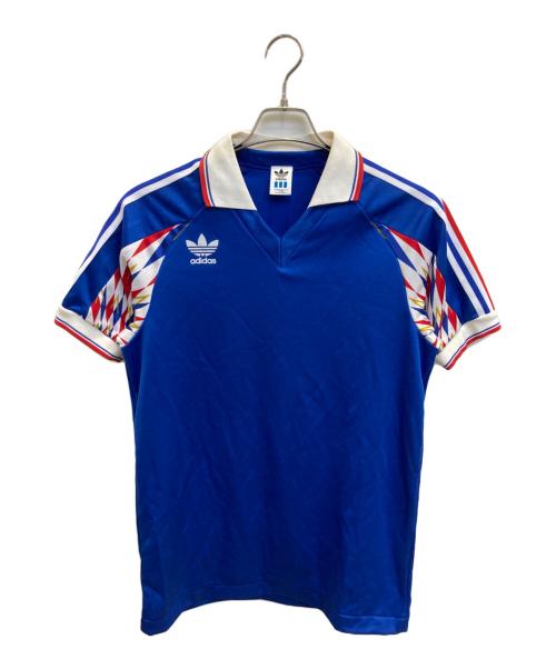 中古・古着通販】adidas (アディダス) ゲームシャツ ブルー サイズ:M
