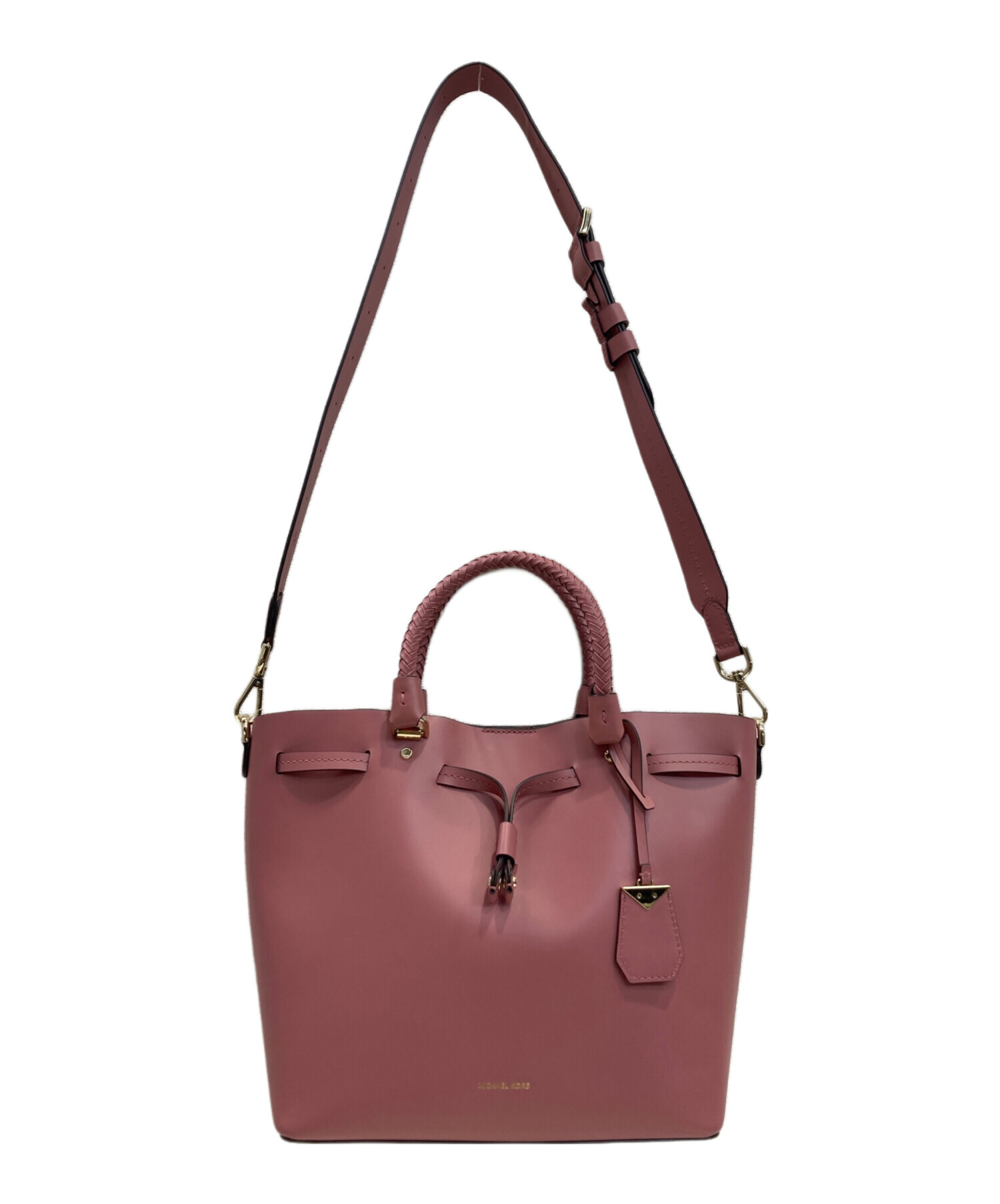 中古・古着通販】MICHAEL KORS (マイケル・コース) 2WAYバッグ ピンク