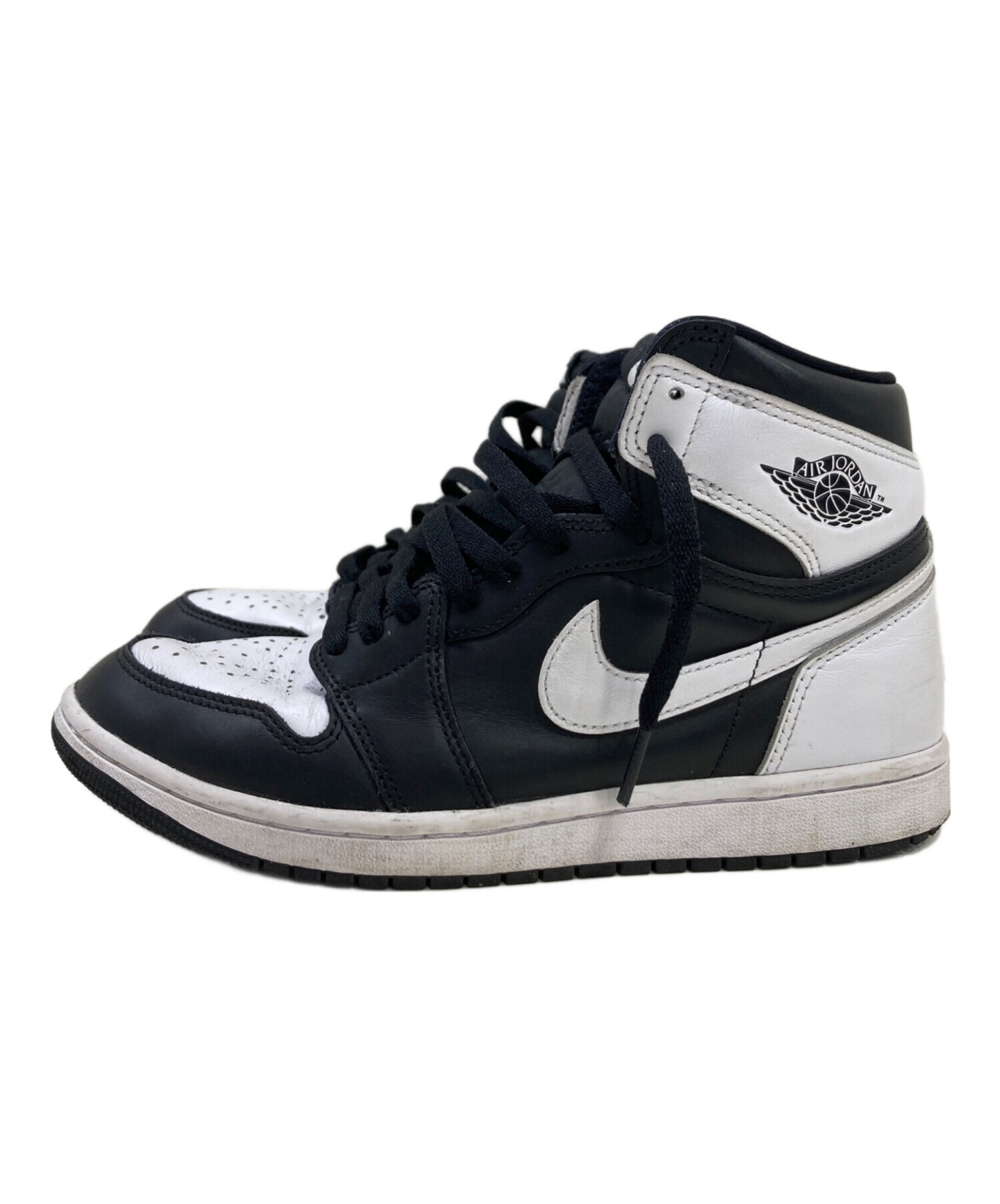 中古・古着通販】NIKE (ナイキ) AIR JORDAN 1 RETRO HIGH OG BLACK 