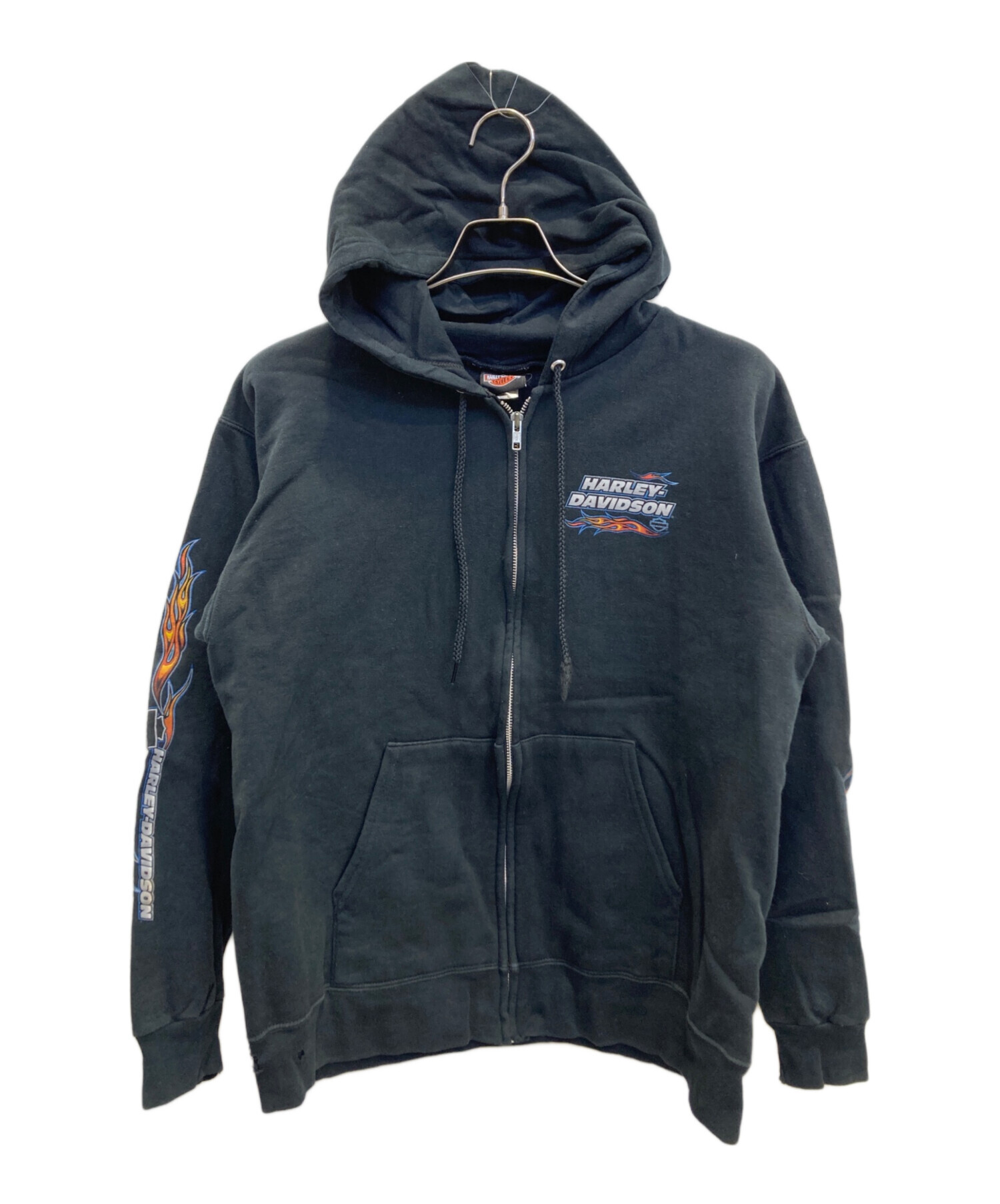 中古・古着通販】HARLEY-DAVIDSON (ハーレーダビッドソン) ジップ 