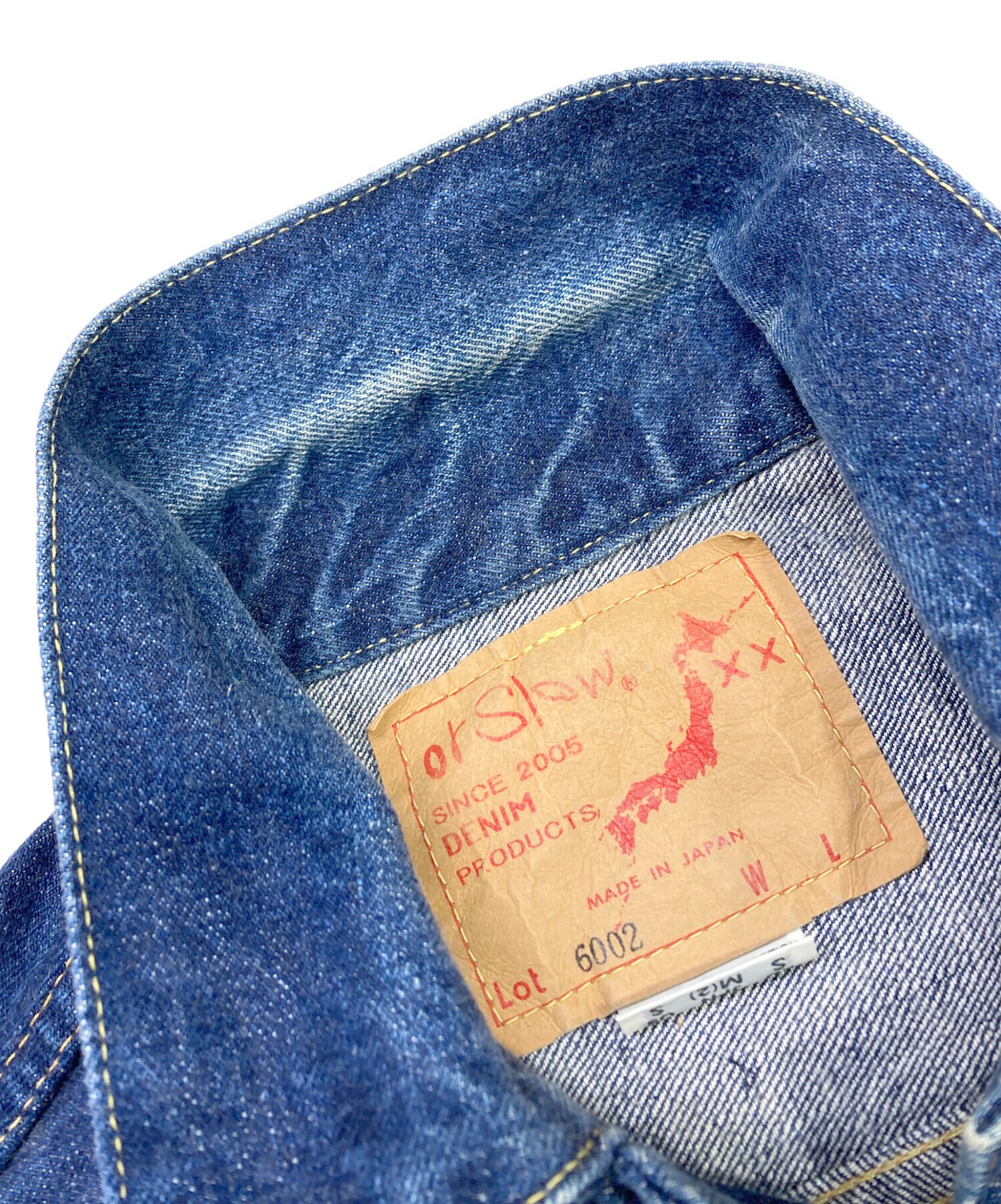 中古・古着通販】orSlow (オアスロウ) 6002デニムジャケット 