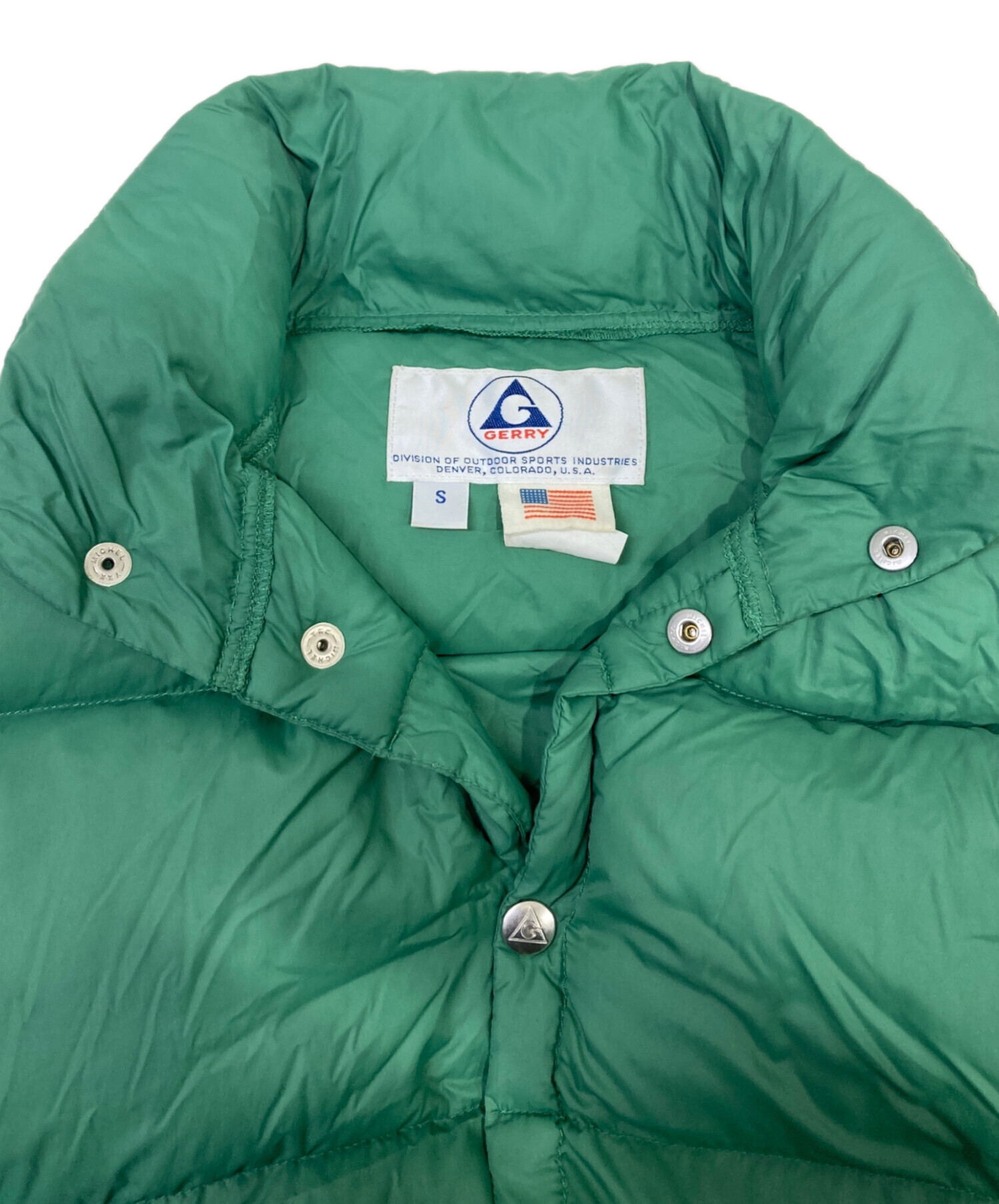 中古・古着通販】GERRY (ジェリー) ダウンジャケット グリーン サイズ