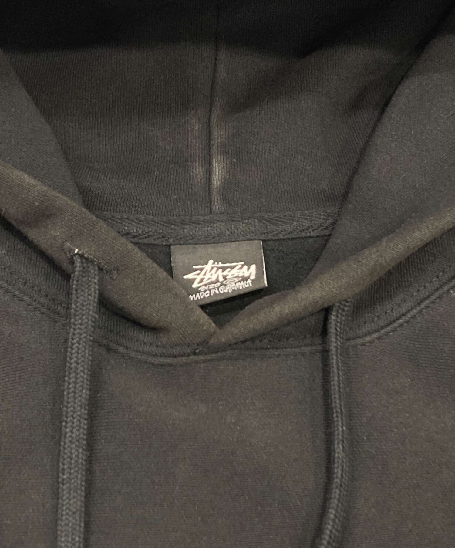 中古・古着通販】stussy (ステューシー) パーカー ブラック サイズ:M