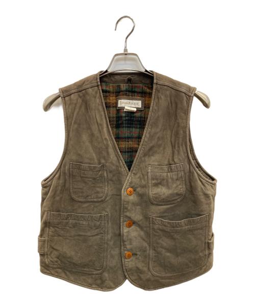 中古・古着通販】BANANA REPUBLIC (バナナリパブリック) レザーべスト