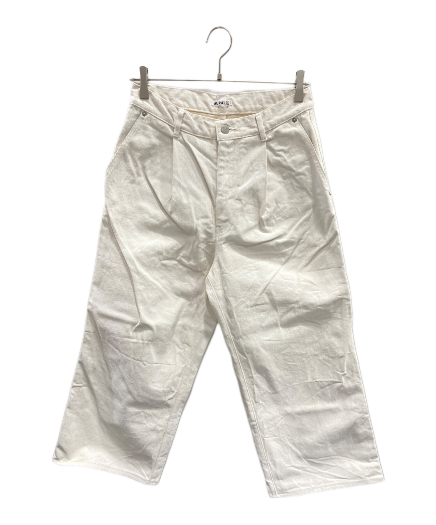 中古・古着通販】AURALEE (オーラリー) HARD TWIST DENIM WIDE SLACKS 