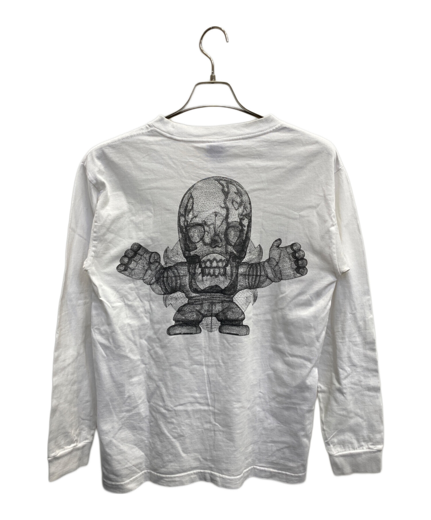 CHROME HEARTS グレー ストライプ Tシャツ クロムハーツ ダークグレー