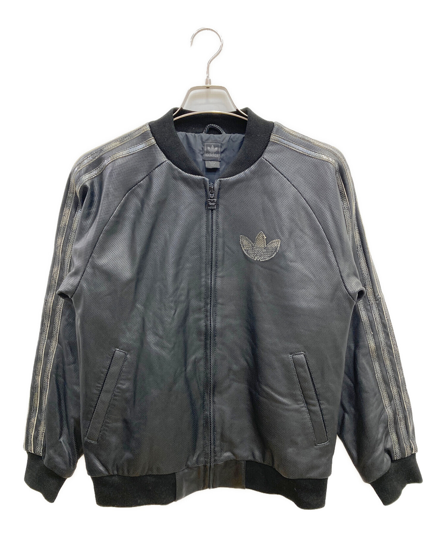 中古・古着通販】adidas (アディダス) パンチングレザージャケット