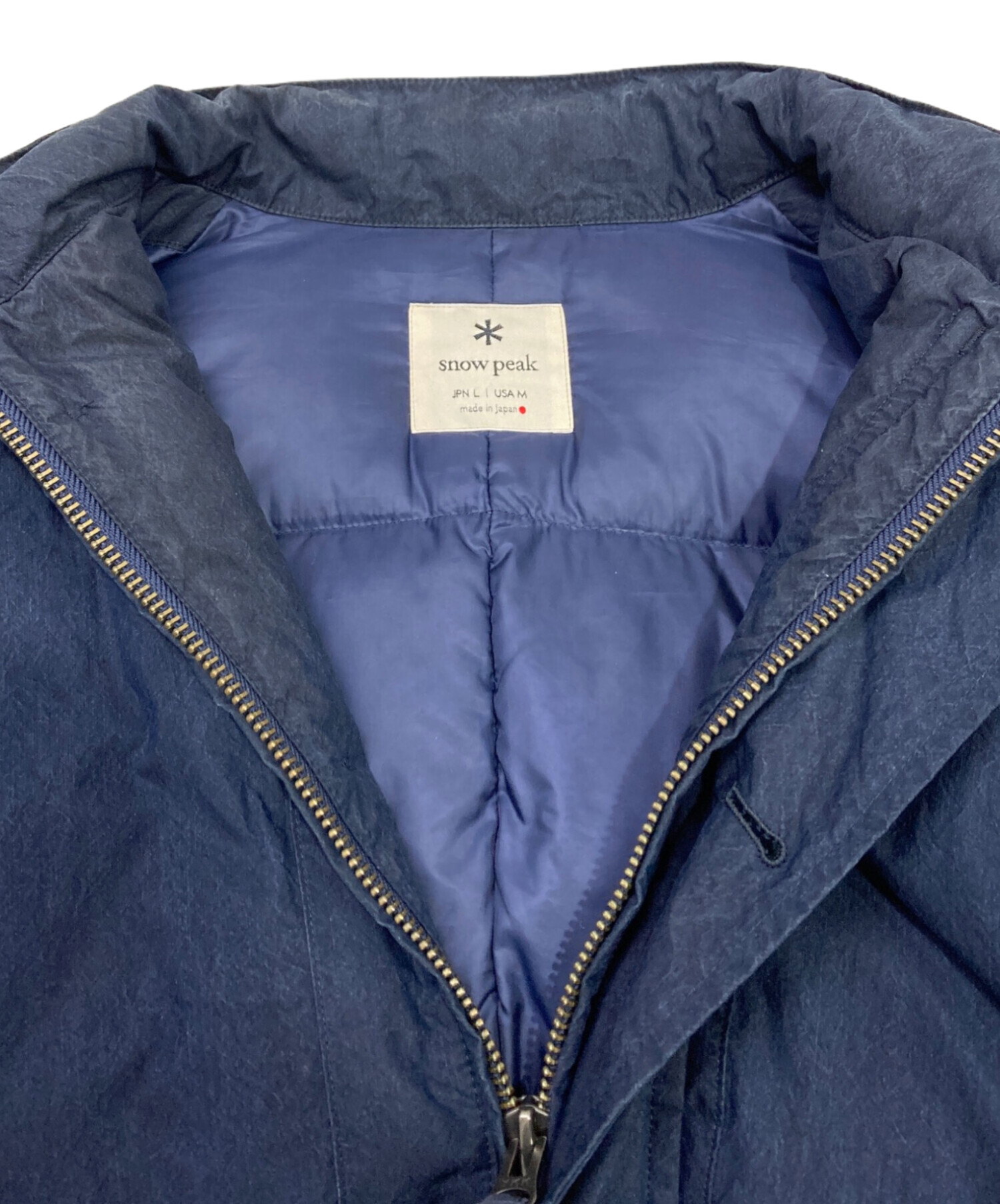 中古・古着通販】Snow peak (スノーピーク) ダウンジャケット 