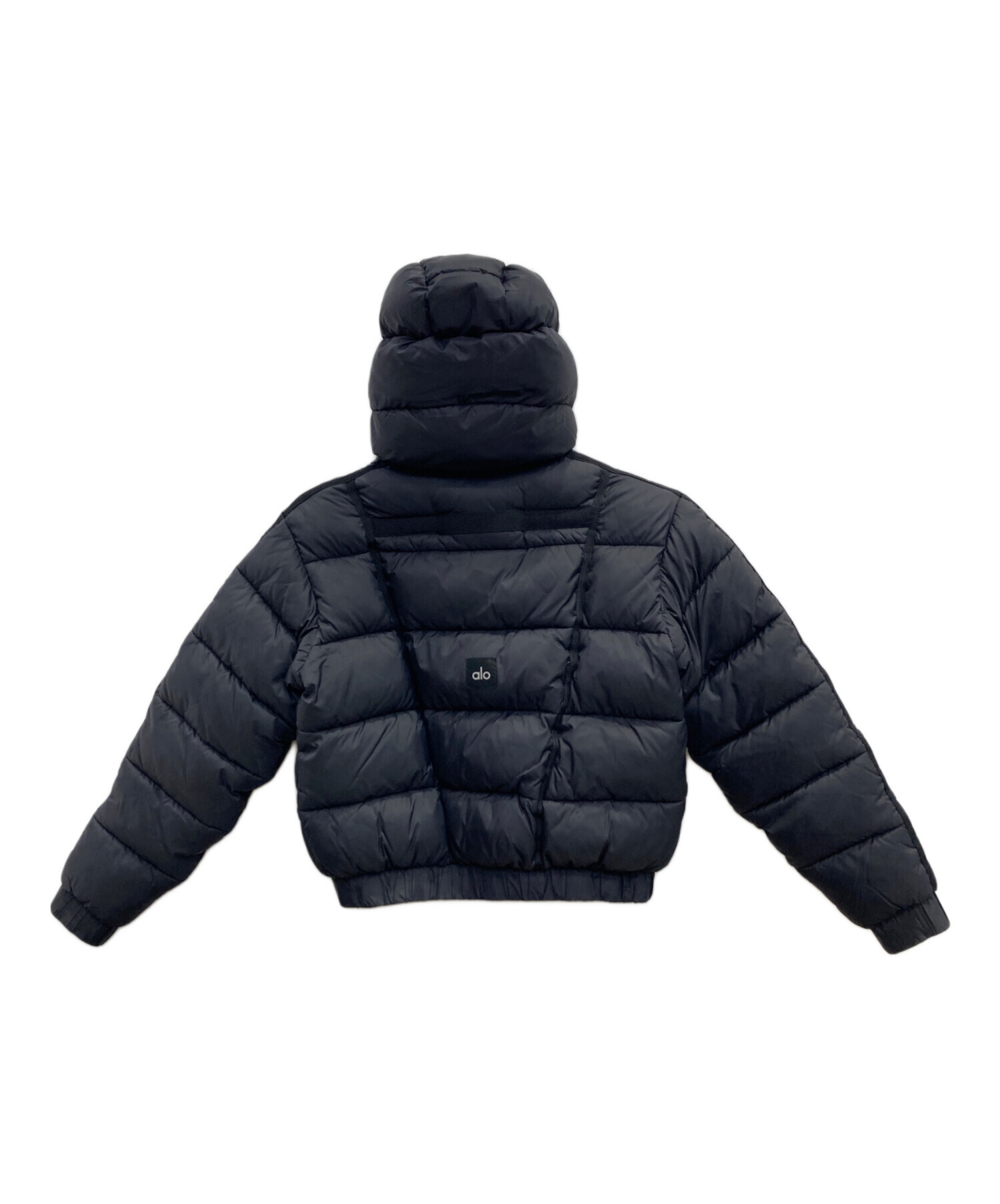 中古・古着通販】alo yoga (アローヨガ) 中綿ジャケット ブラック