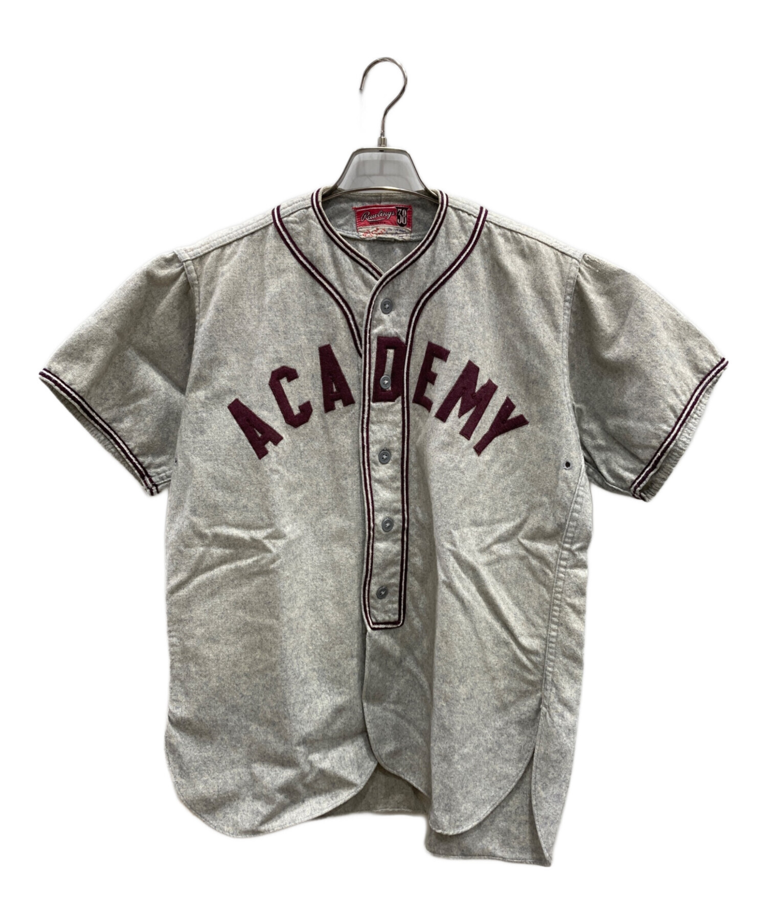 中古・古着通販】Rawlings (ローリングス) ベースボールシャツ グレー