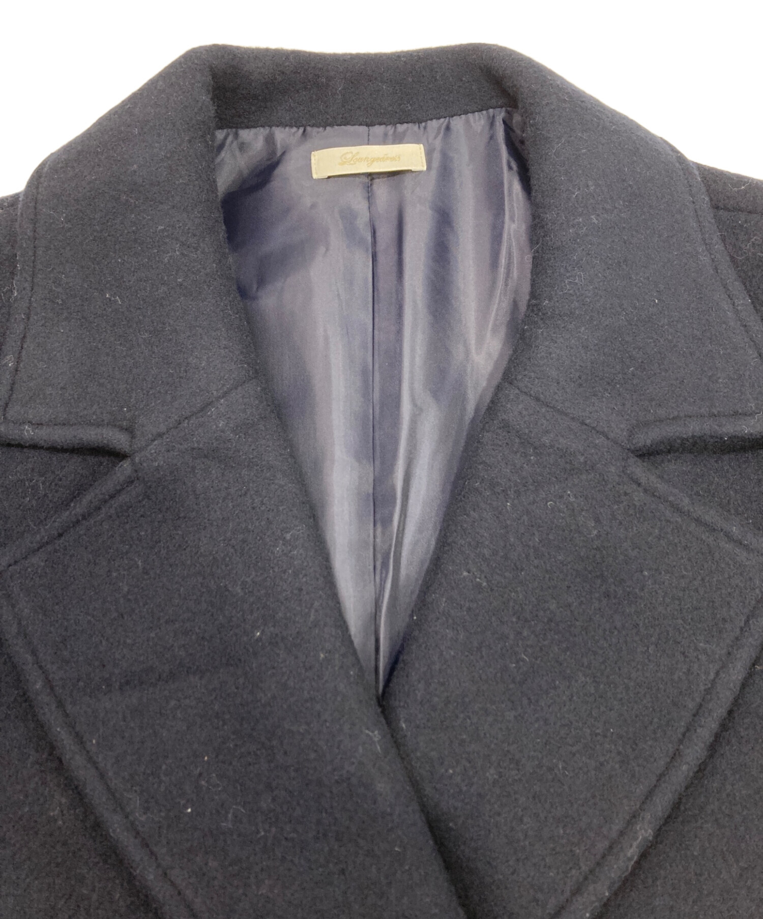 lounge dress Pコート ネイビー美品 中古・古着通販】Loungedress (ラウンジドレス) Pコート ネイビー