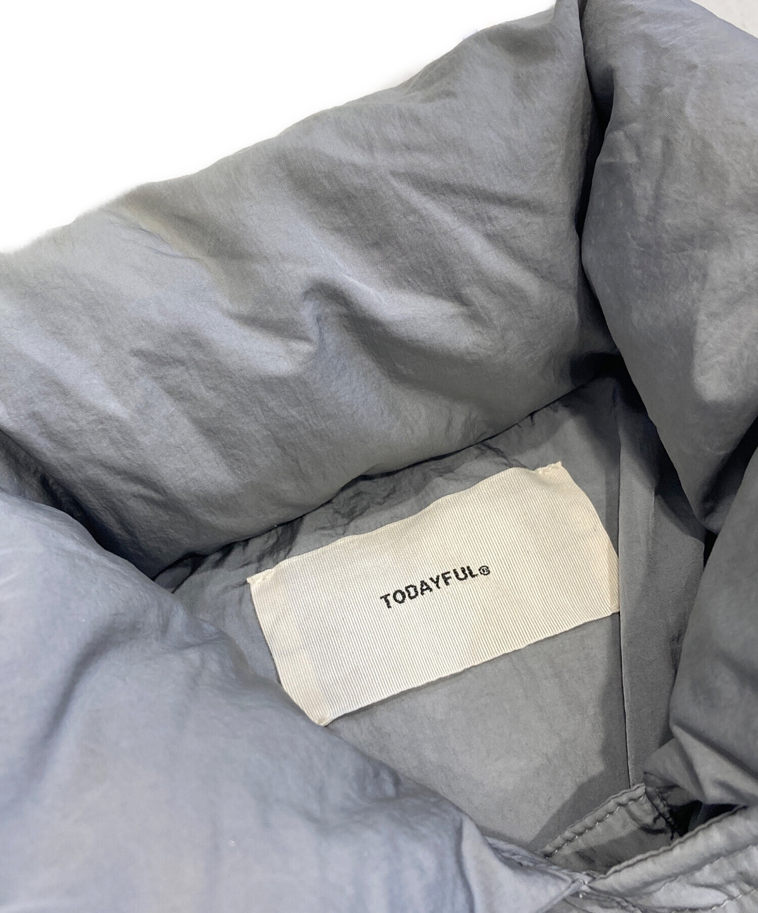 中古・古着通販】TODAYFUL (トゥデイフル) ダウンジャケット グレー