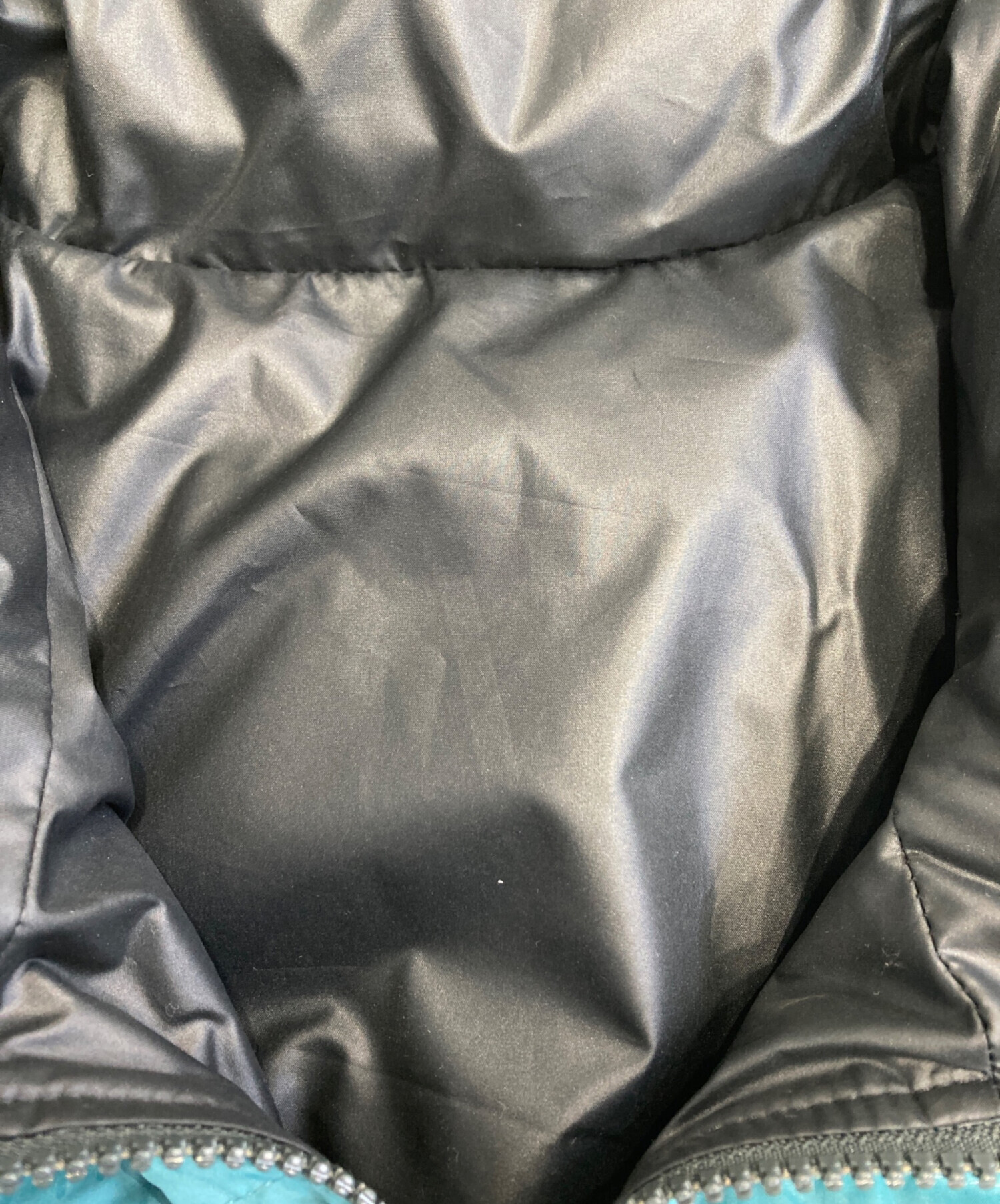中古・古着通販】NIKE (ナイキ) リバーシブルダウンジャケット ブルー 