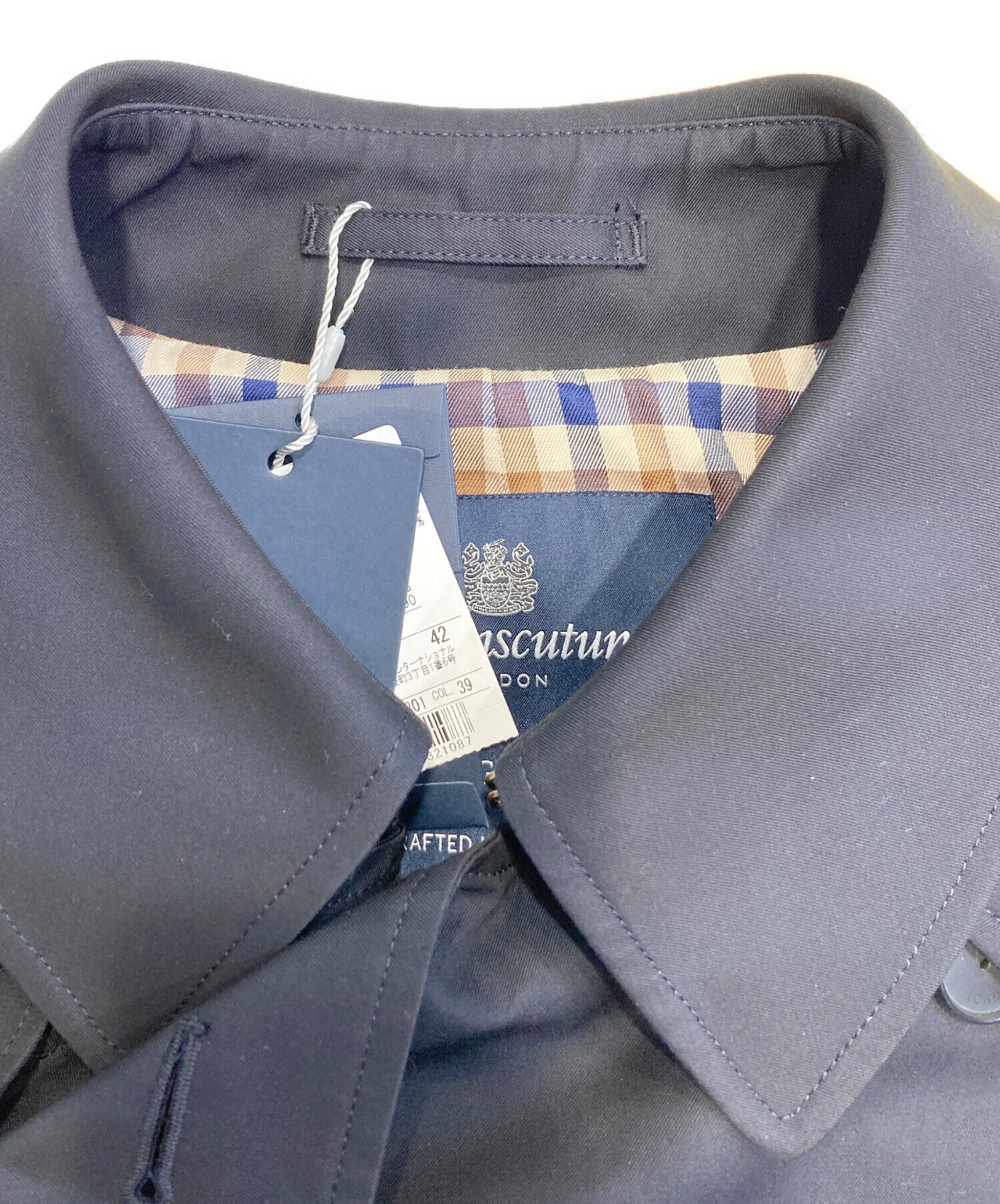 中古・古着通販】Aquascutum (アクアスキュータム) KINGSWAYトレンチ