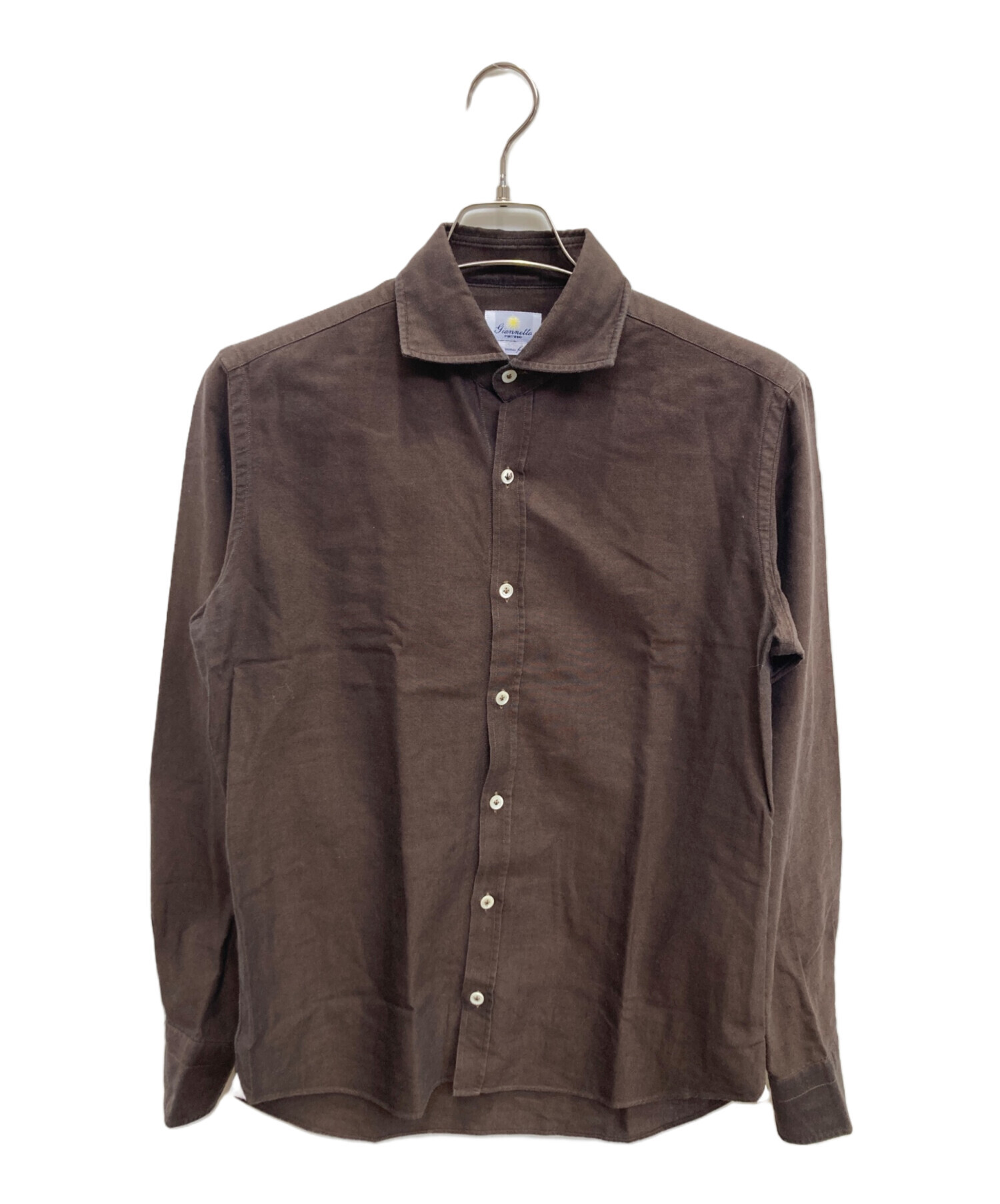 中古・古着通販】giannetto (ジャンネット) ホリゾンタルカラーシャツ