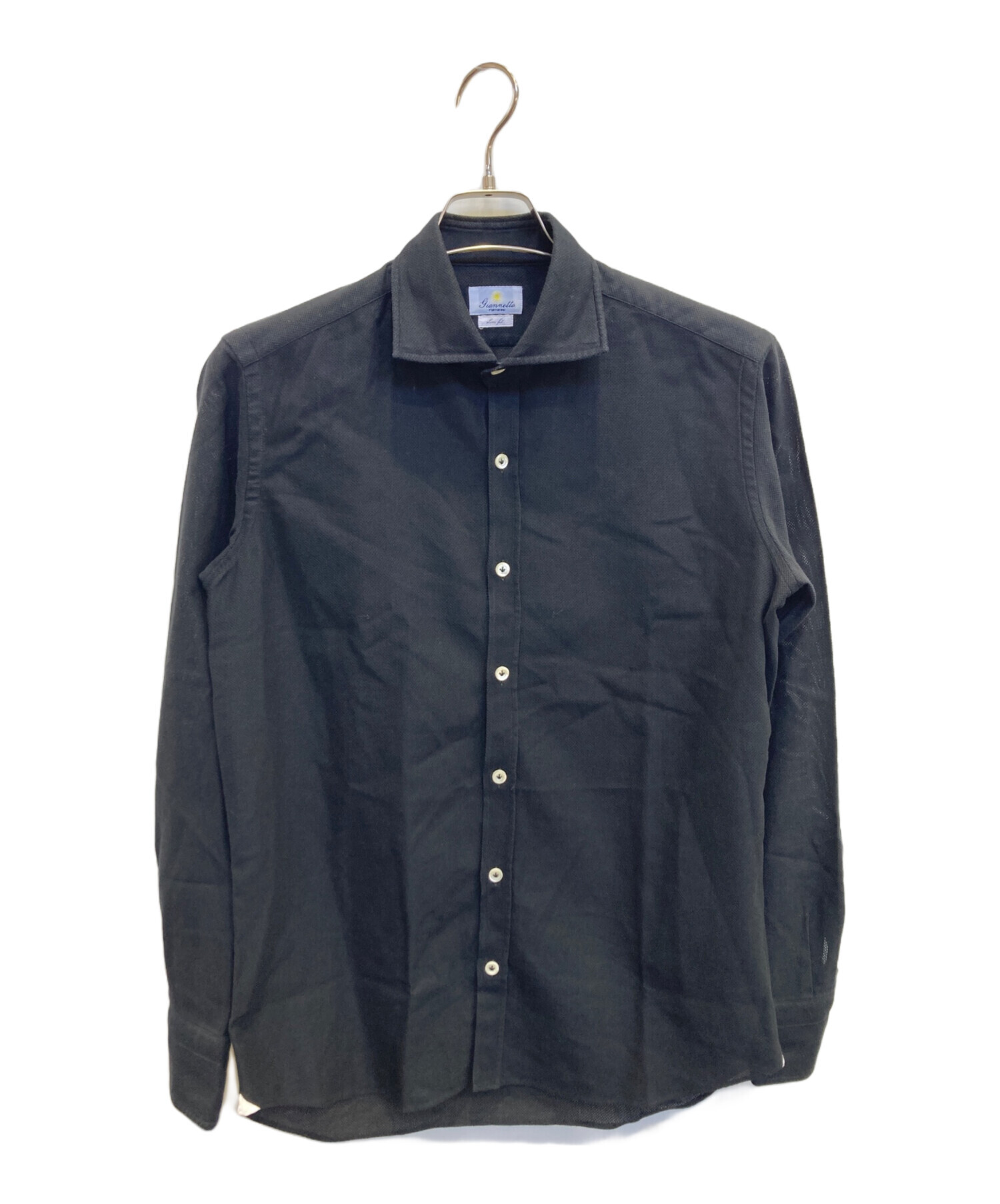 中古・古着通販】giannetto (ジャンネット) ホリゾンタルカラーシャツ