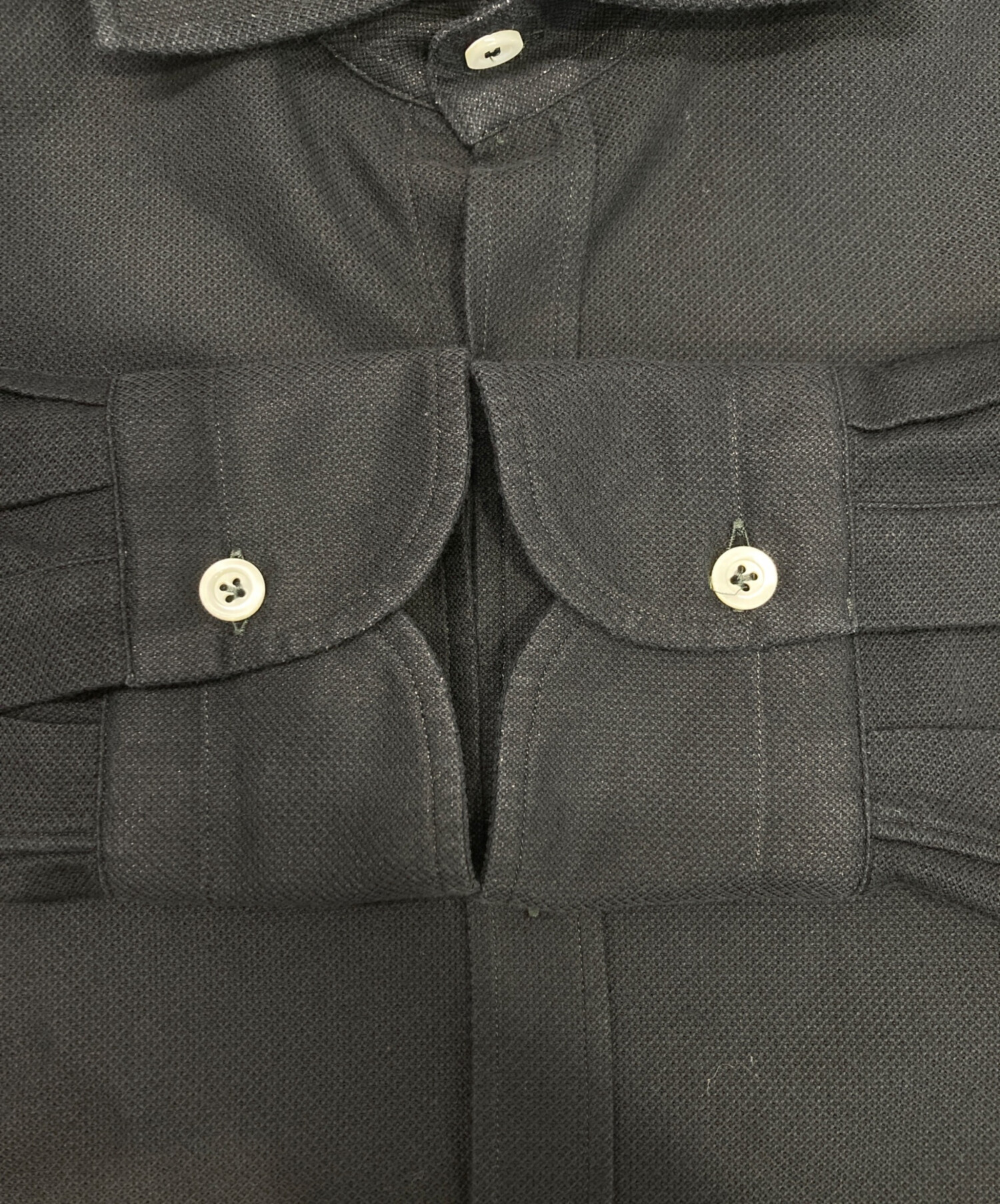 中古・古着通販】giannetto (ジャンネット) ホリゾンタルカラーシャツ