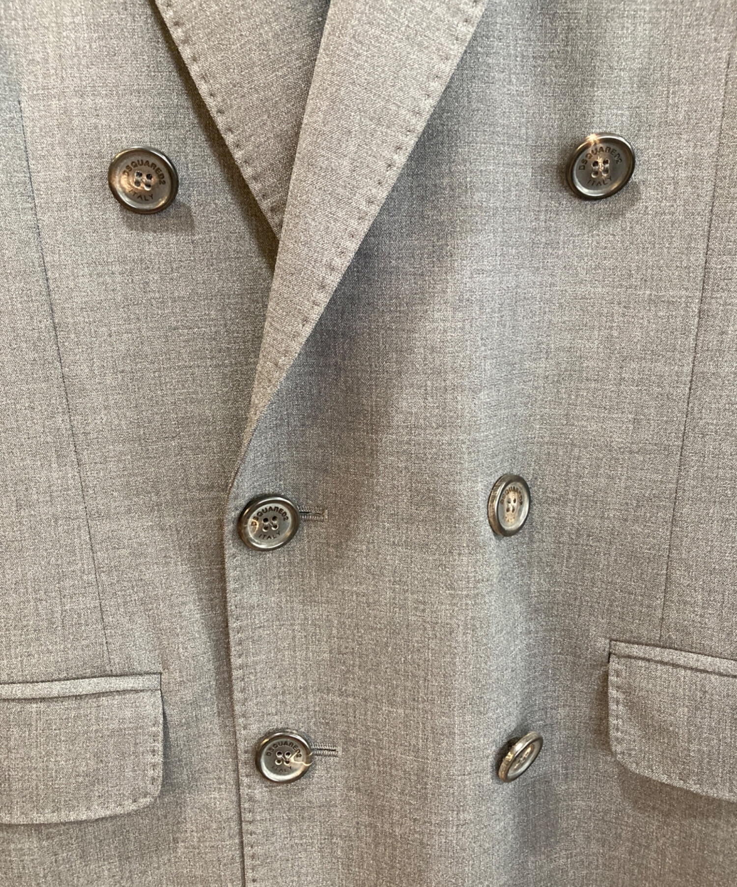 中古・古着通販】DSQUARED2 (ディースクエアード) ダブルブレスト