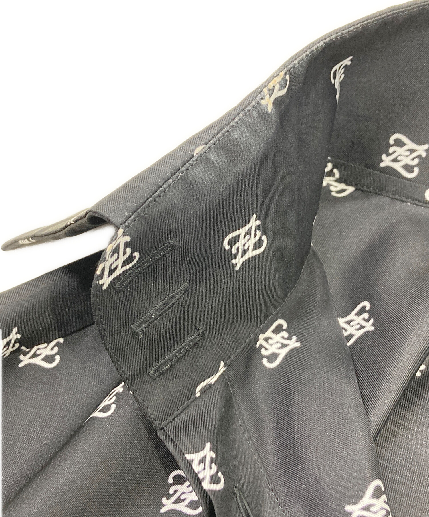 中古・古着通販】FENDI (フェンディ) シルクツイルドレスワンピース