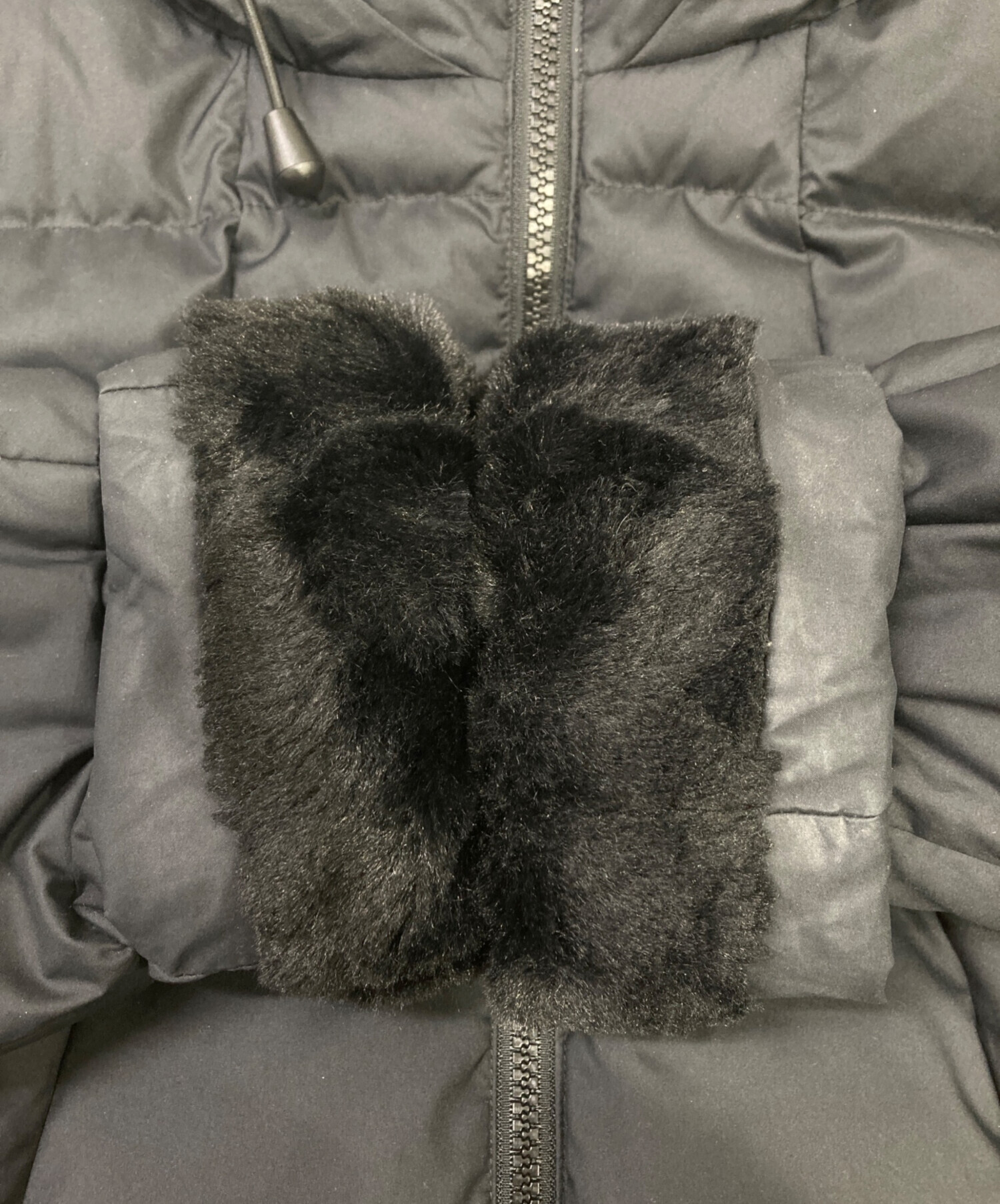 中古・古着通販】FILA GOLF (フィラゴルフ) ダウンコート ブラック