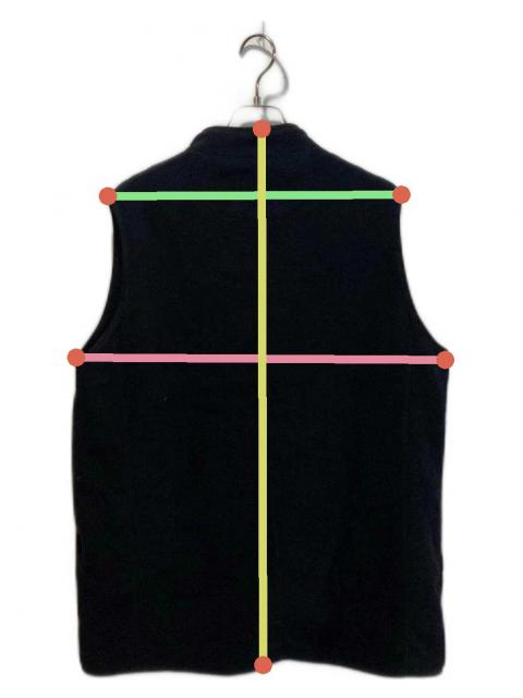 中古・古着通販】DANTON (ダントン) フリースベスト ブラック サイズ