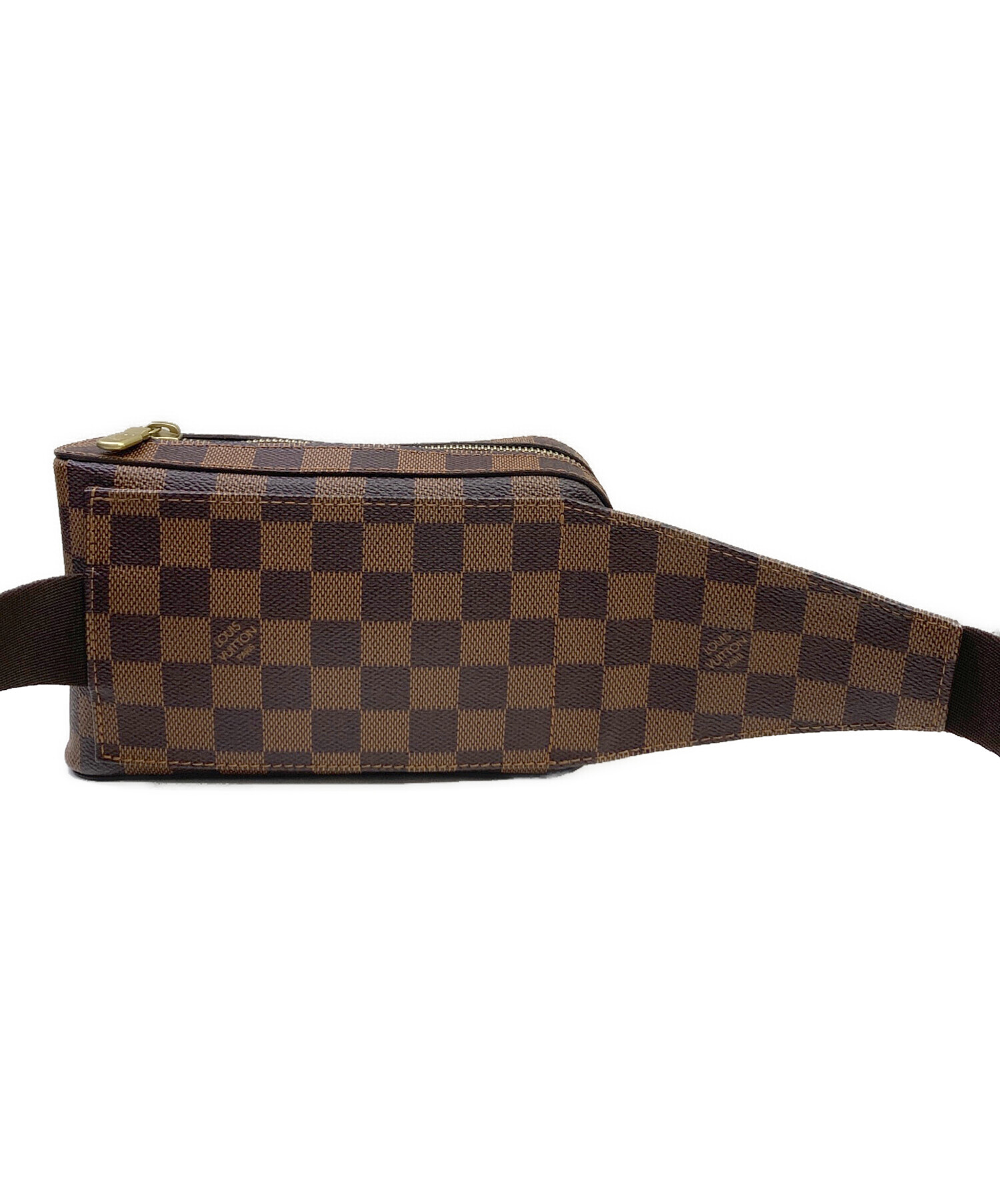 Louis Vuitton ボディバッグ ブラウン 中古・古着通販】LOUIS VUITTON (ルイ ヴィトン) ボディーバッグ