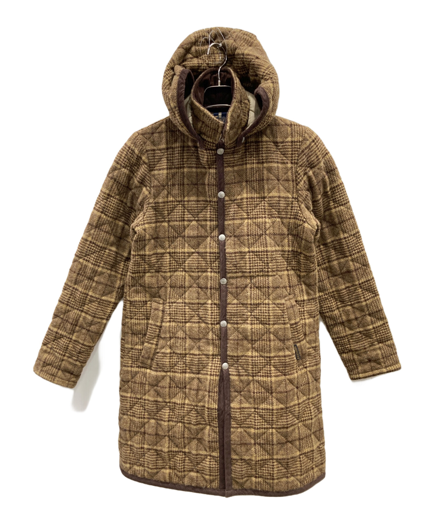 中古・古着通販】LAVENHAM (ラベンハム) 中綿コート ブラウン サイズ