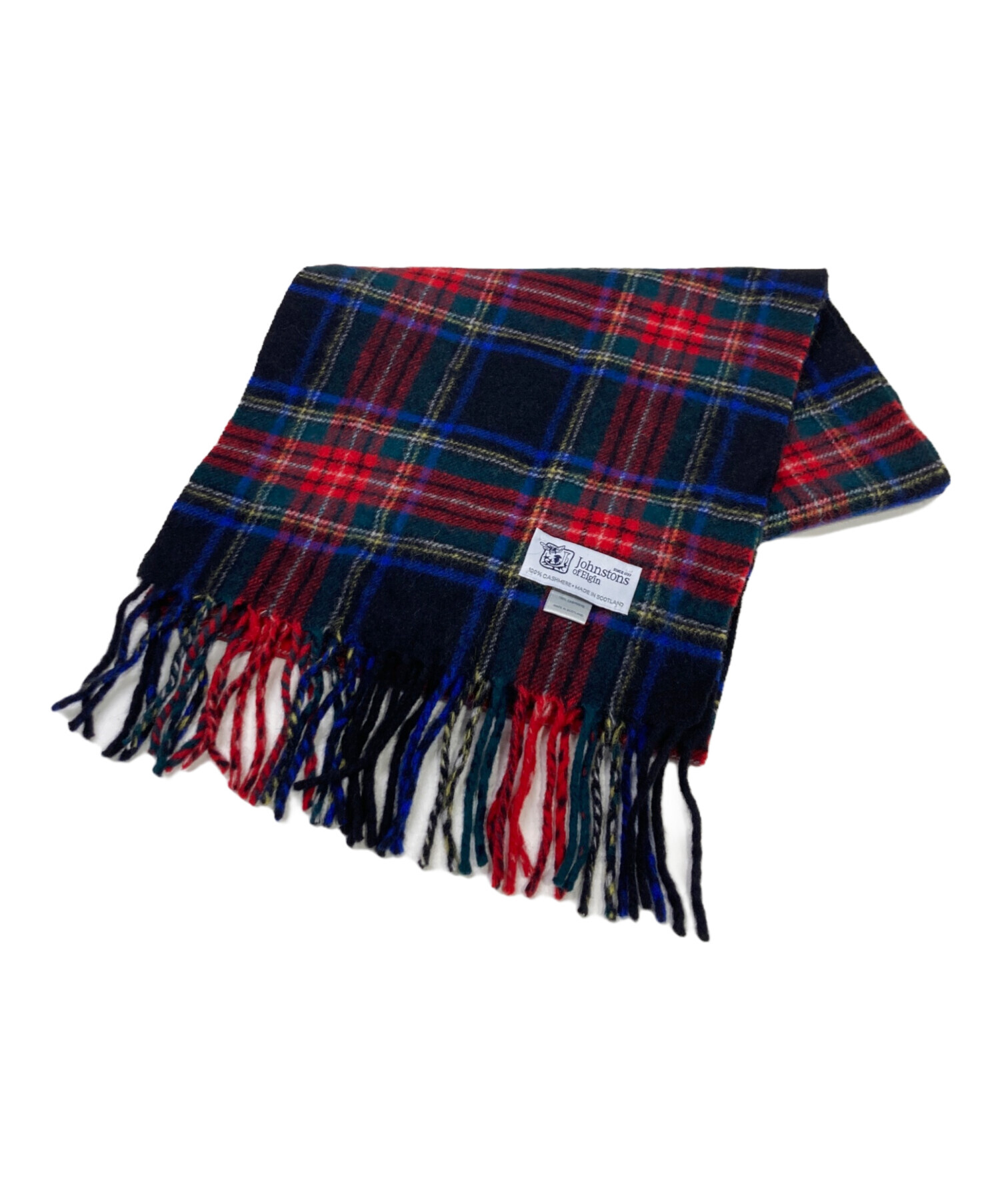 未使用　JOHNSTONS OF ELGIN カシミヤ ストール 中古・古着通販】JOHNSTONS OF ELGIN (ジョンストンズオブエルガン