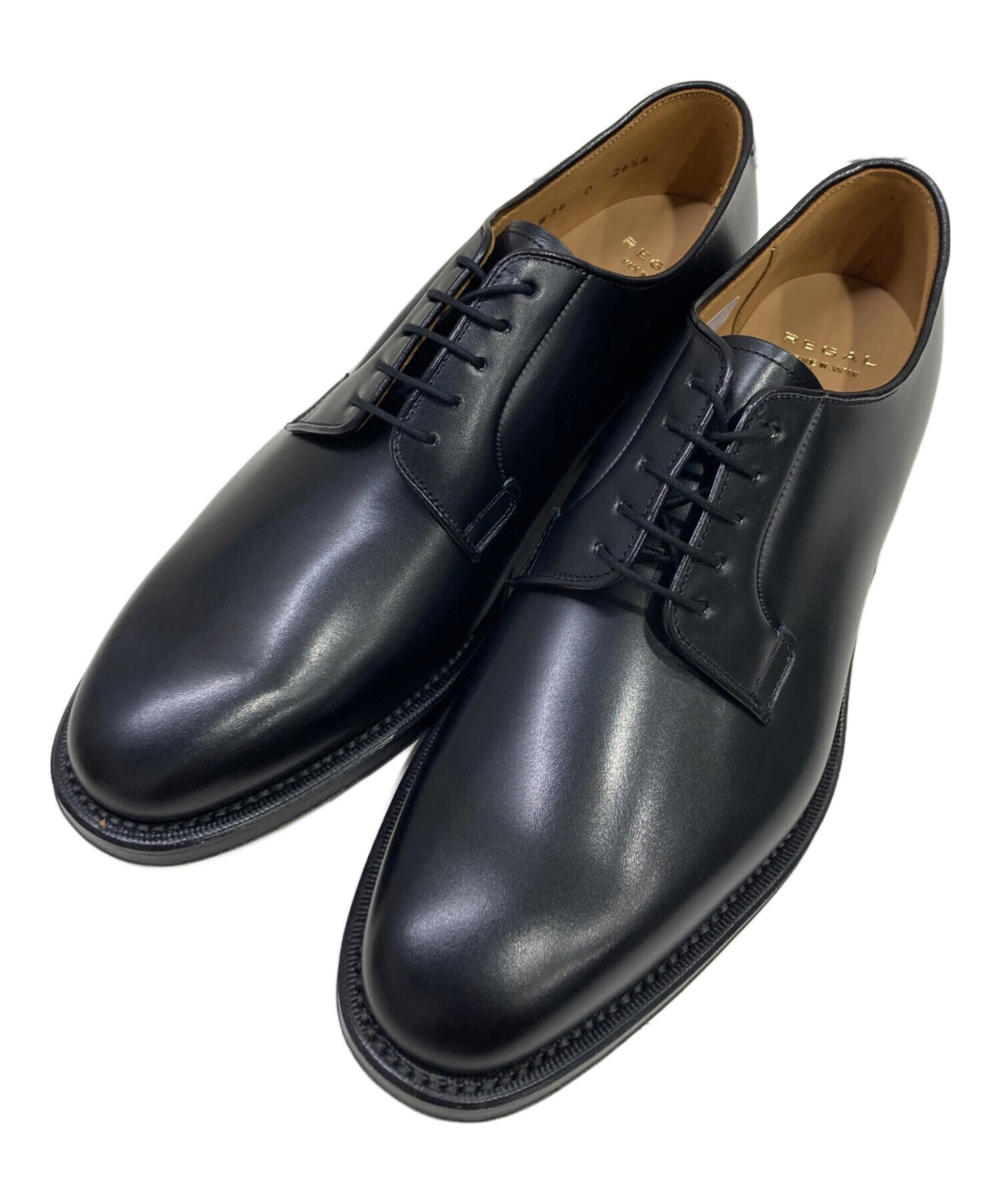 REGAL ブラック 26.5cm新品未使用品 中古・古着通販】REGAL (リーガル) レザーシューズ ブラック サイズ