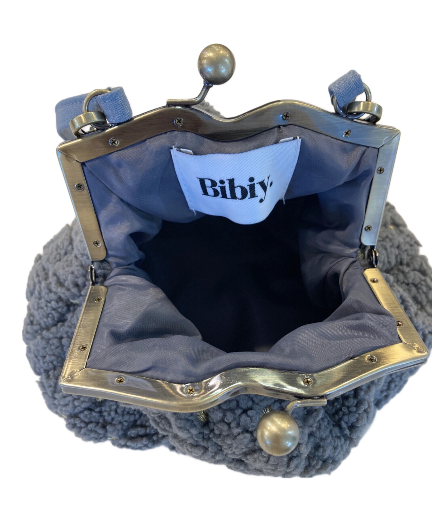 バッグ bibiy ODETTE CAT BAG 中古・古着通販】Bibiy. (ビビィ) ODETTE BOA CAT BAG グレー