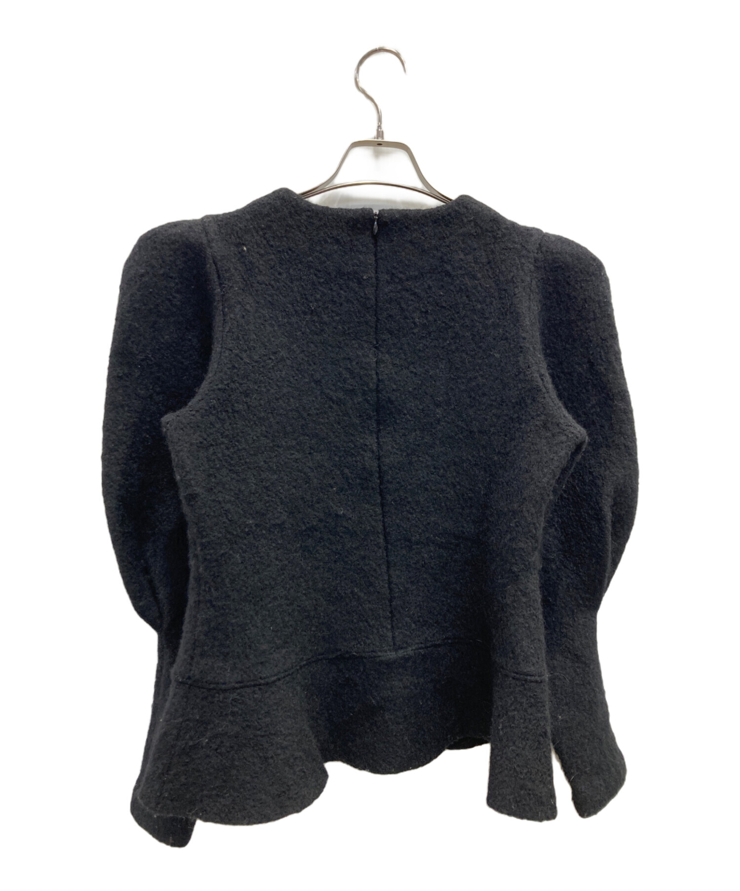 オーガ　ohga スフレニット　ブラック　フリーサイズ オーガ ohga スフレニット ブラック フリーサイズ