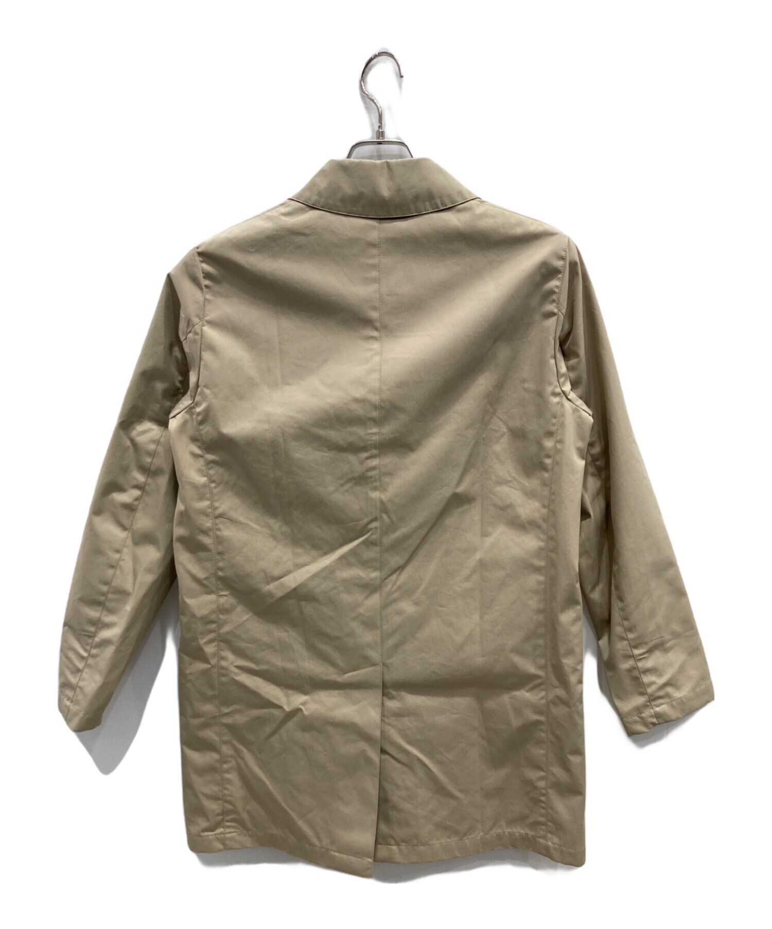 MACKINTOSH ステンカラーコート 36 撥水 フード着脱可 ベージュ MACKINTOSH ステンカラーコート 36 撥水 フード着脱可 ベージュ