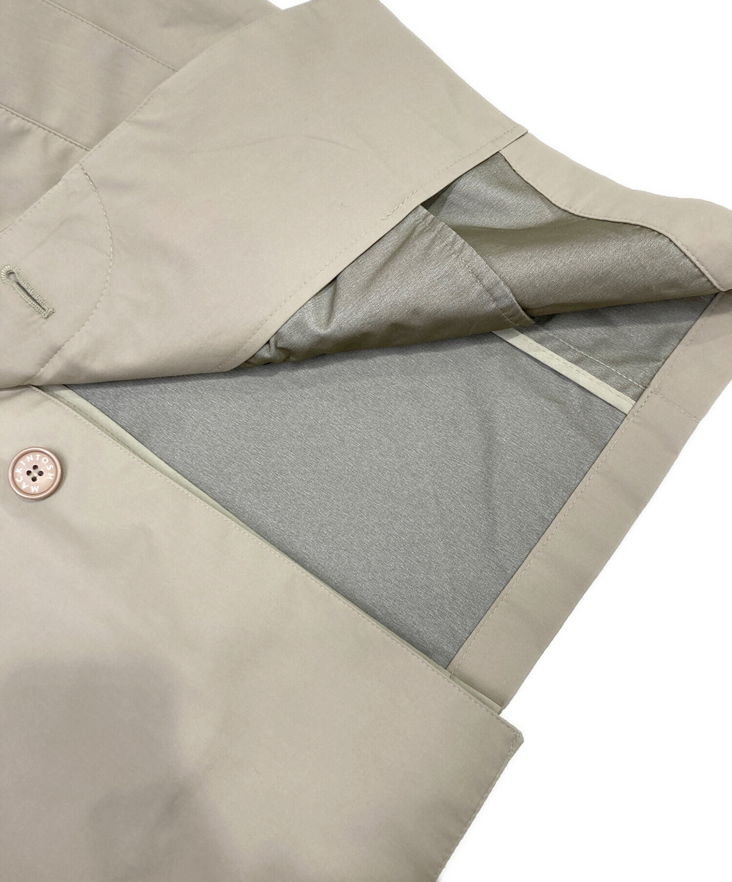中古・古着通販】MACKINTOSH (マッキントッシュ) コットンステンカラー 