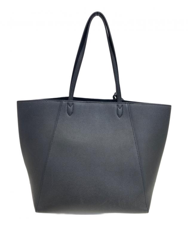 Louis Vuitton ブラック トートバッグ 中古・古着通販】LOUIS VUITTON (ルイ ヴィトン) トートバッグ